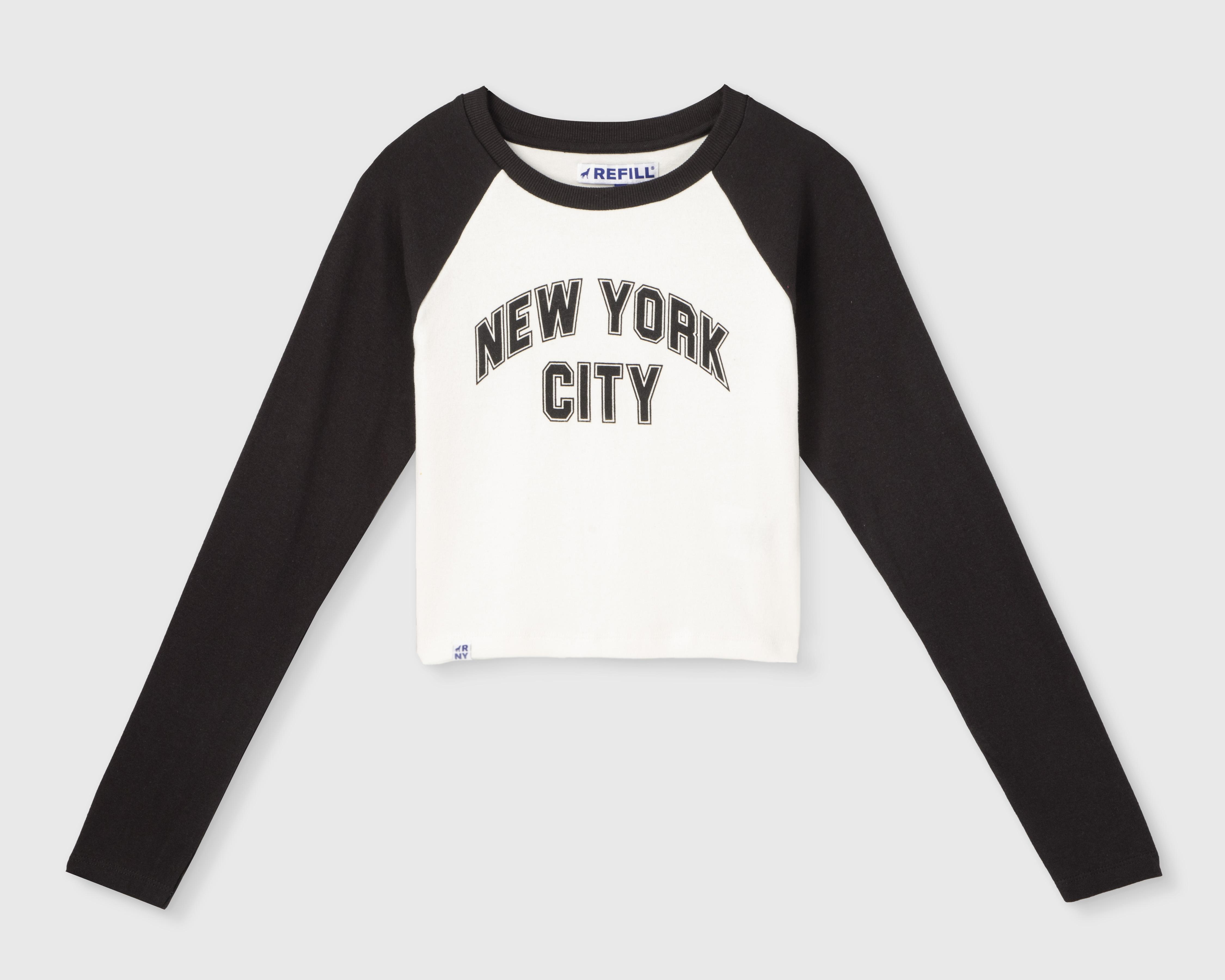 Foto 1 | Playera Refill Manga Larga para Mujer
