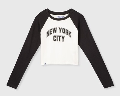 Foto 1 | Playera Refill Manga Larga para Mujer