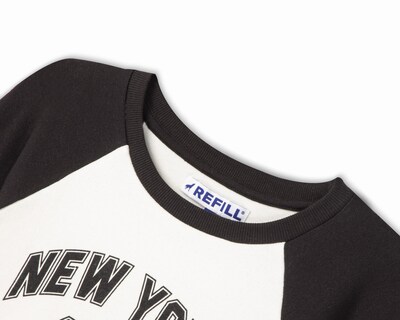 Foto 3 | Playera Refill Manga Larga para Mujer