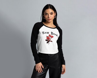 Foto 1 | Playera Thinner Manga Larga para Mujer
