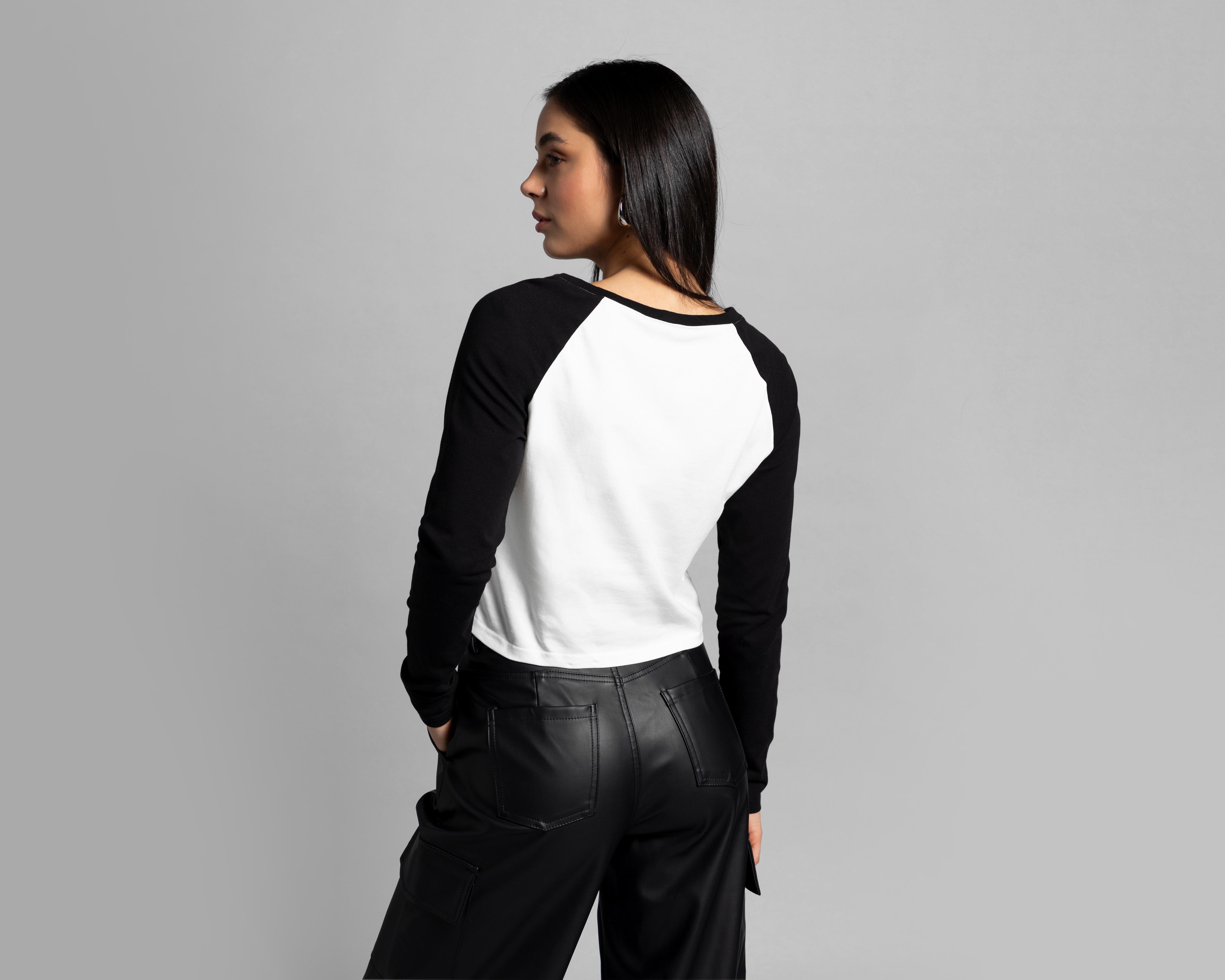Foto 4 pulgar | Playera Thinner Manga Larga para Mujer