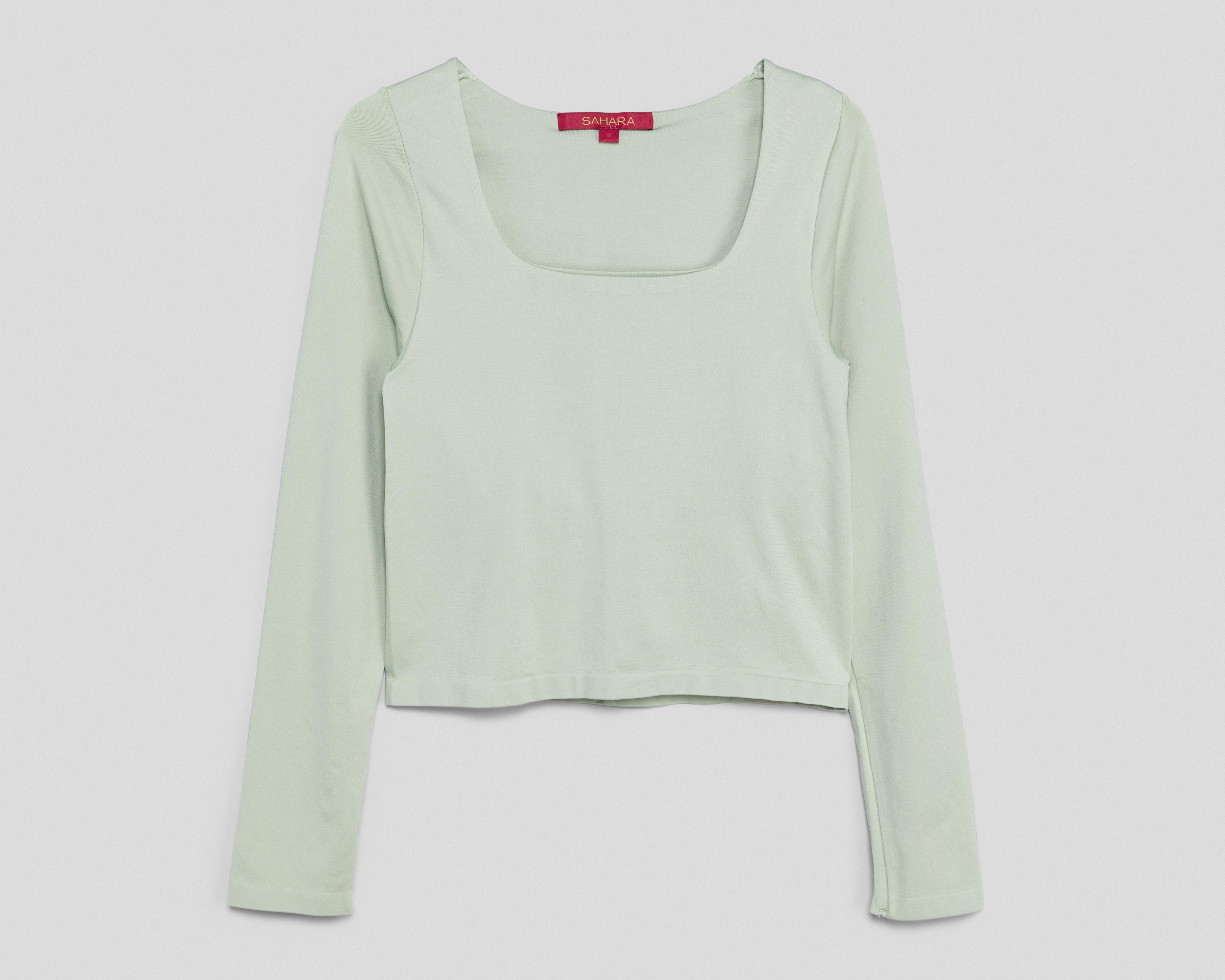 Foto 1 | Crop Top Sahara Manga Larga para Mujer
