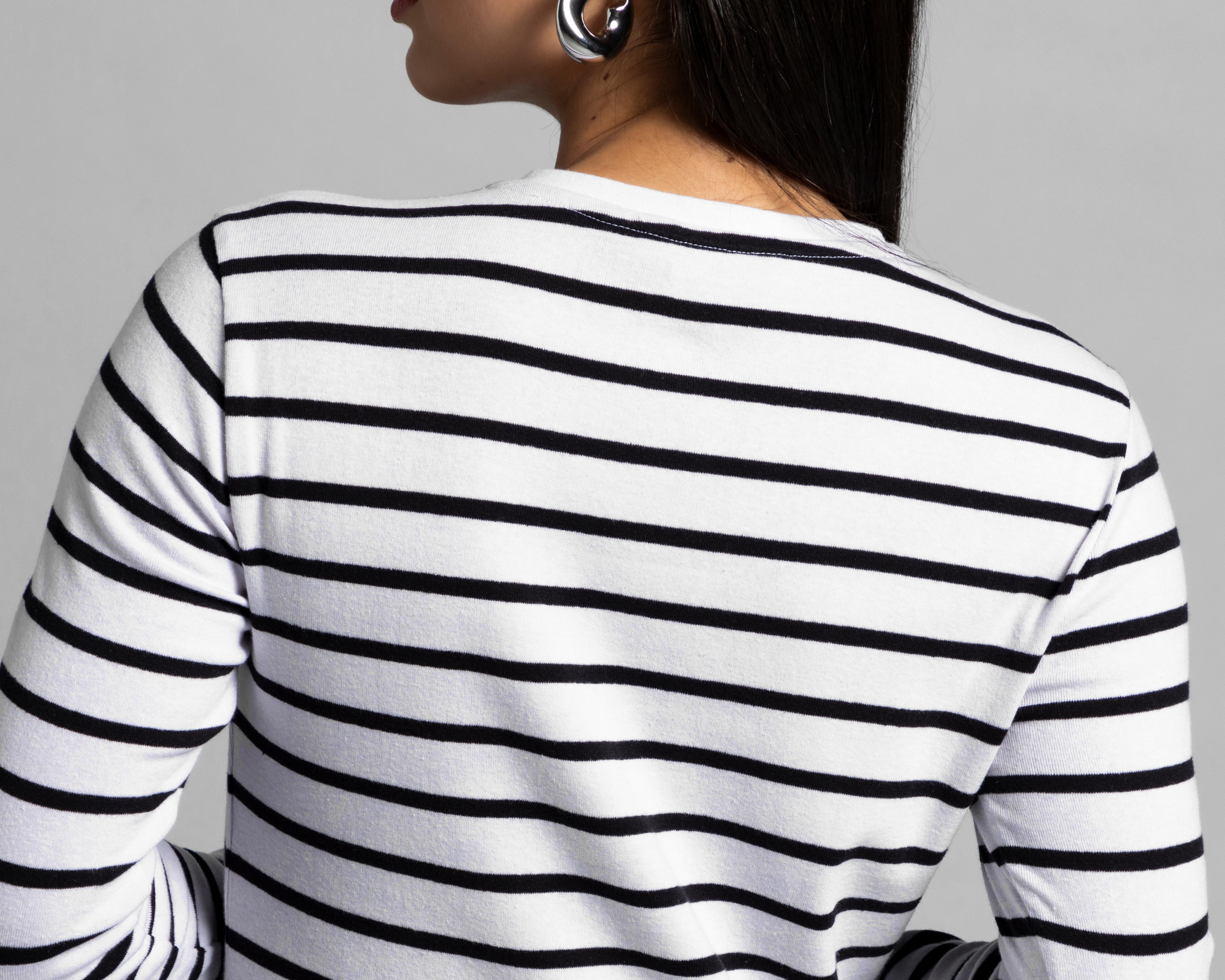 Foto 6 pulgar | Playera Thinner Manga Larga para Mujer