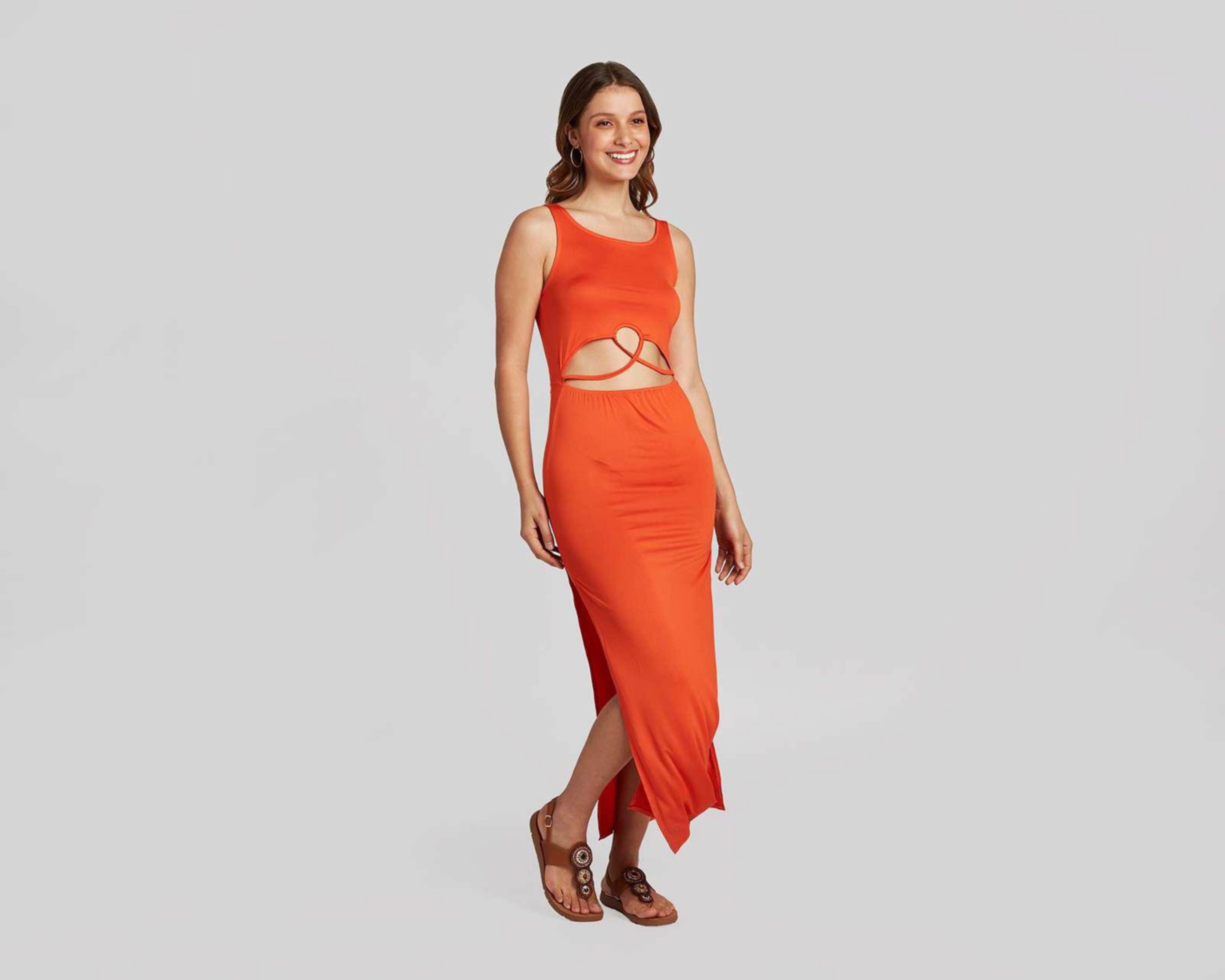 Foto 3 pulgar | Vestido Derek Heart Casual Midi