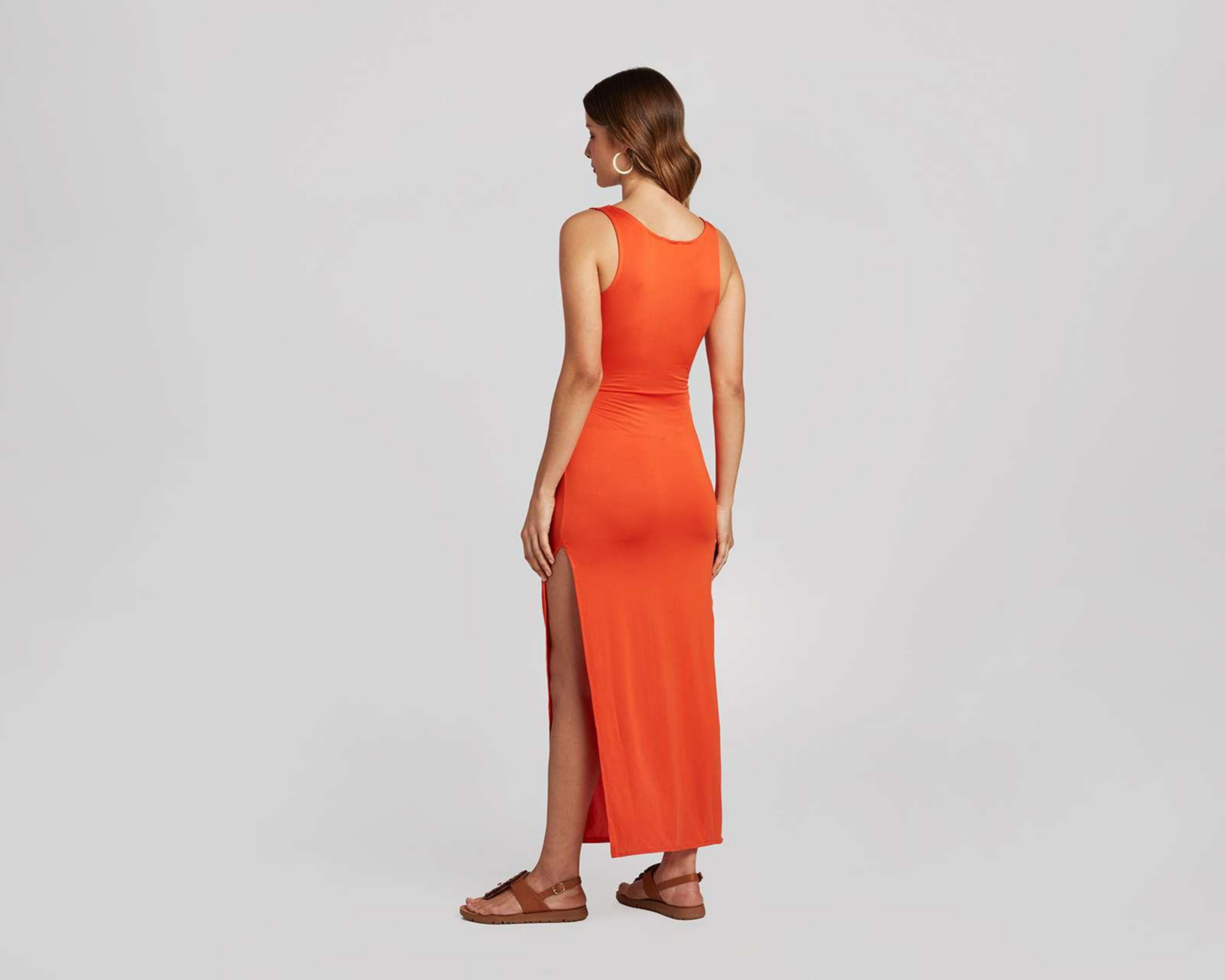 Foto 4 pulgar | Vestido Derek Heart Casual Midi