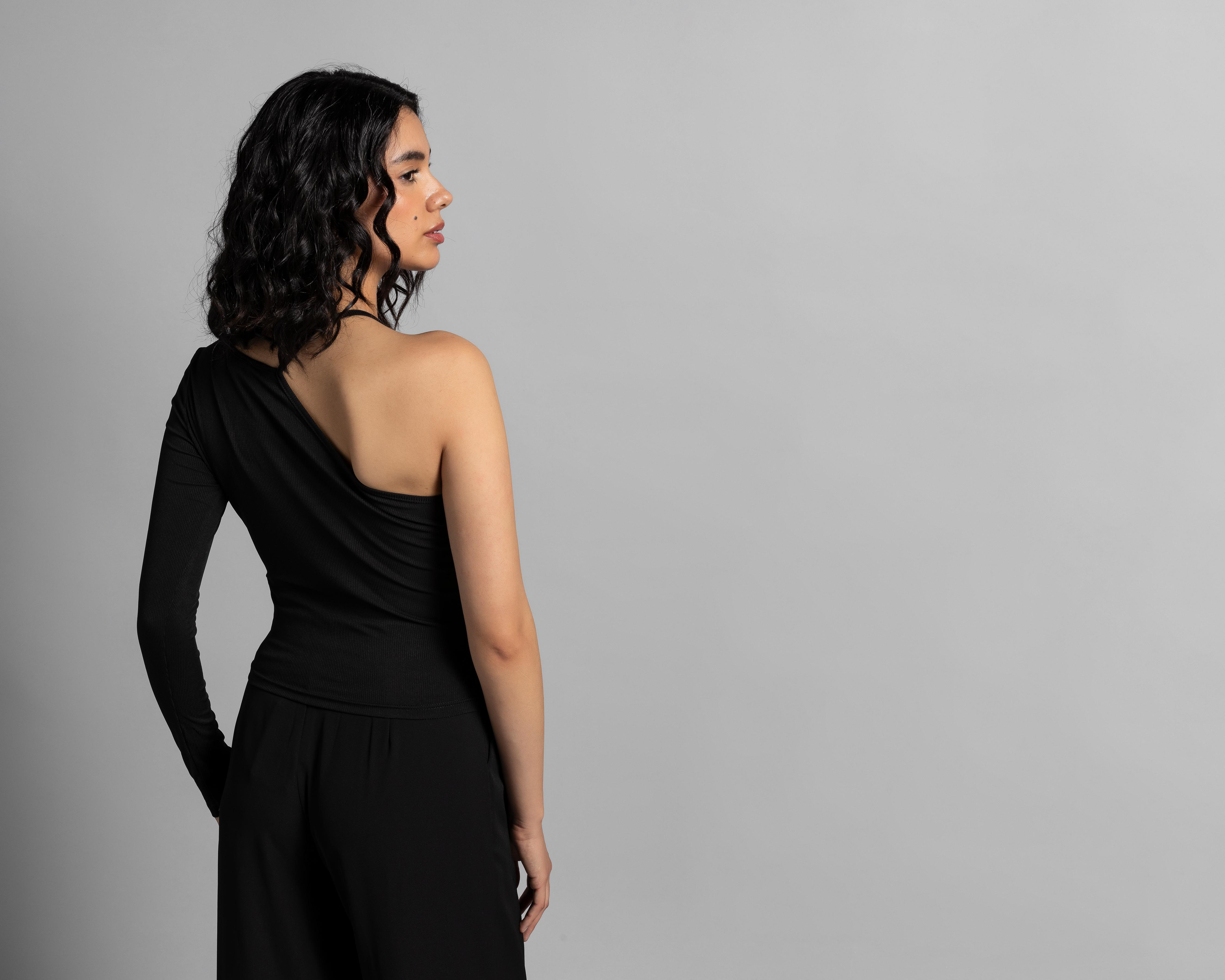 Foto 4 pulgar | Blusa Thinner con Hombro Descubierto
