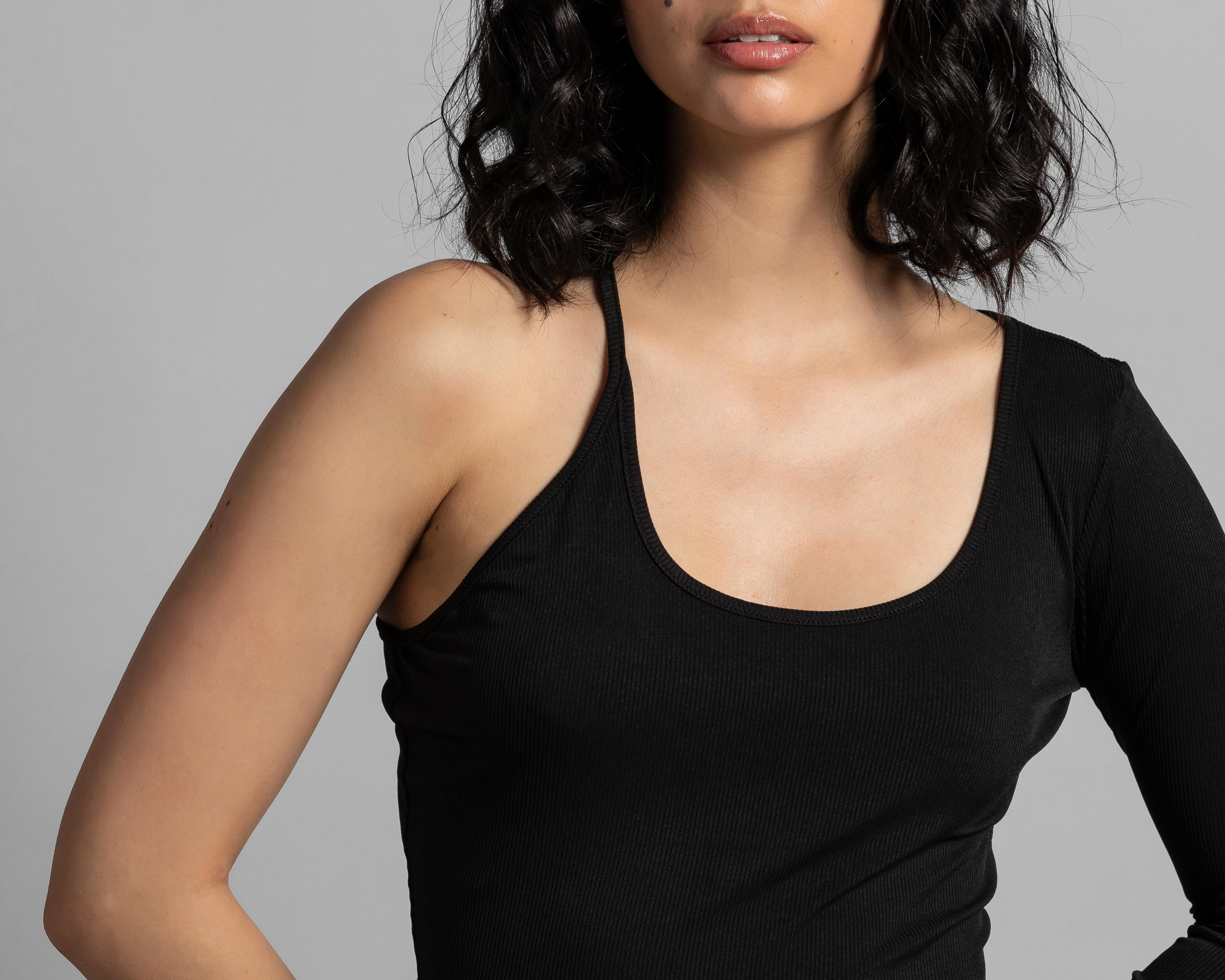 Foto 5 pulgar | Blusa Thinner con Hombro Descubierto