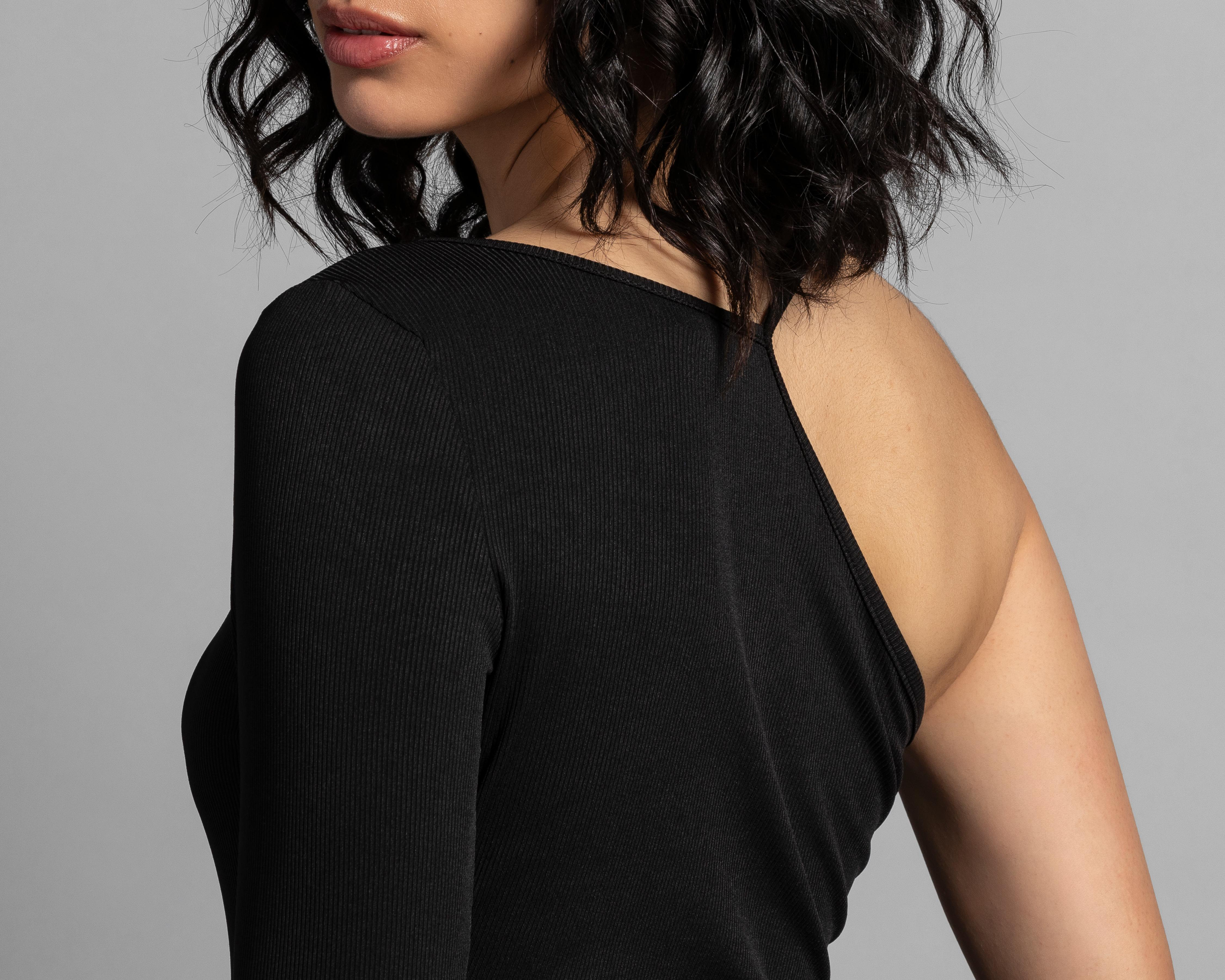 Foto 6 pulgar | Blusa Thinner con Hombro Descubierto