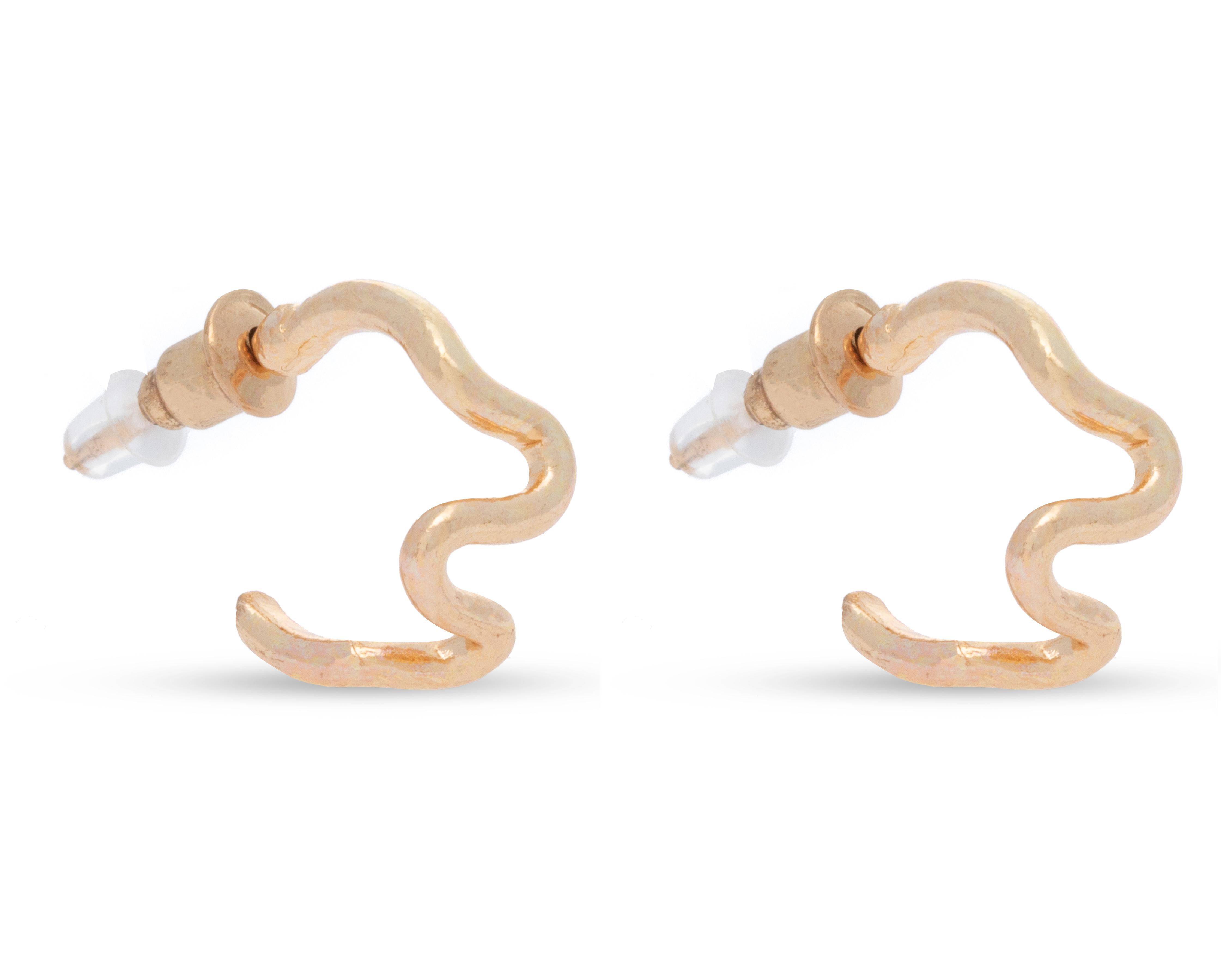 Foto 2 | Aretes Thinner Dorados 24 Pares