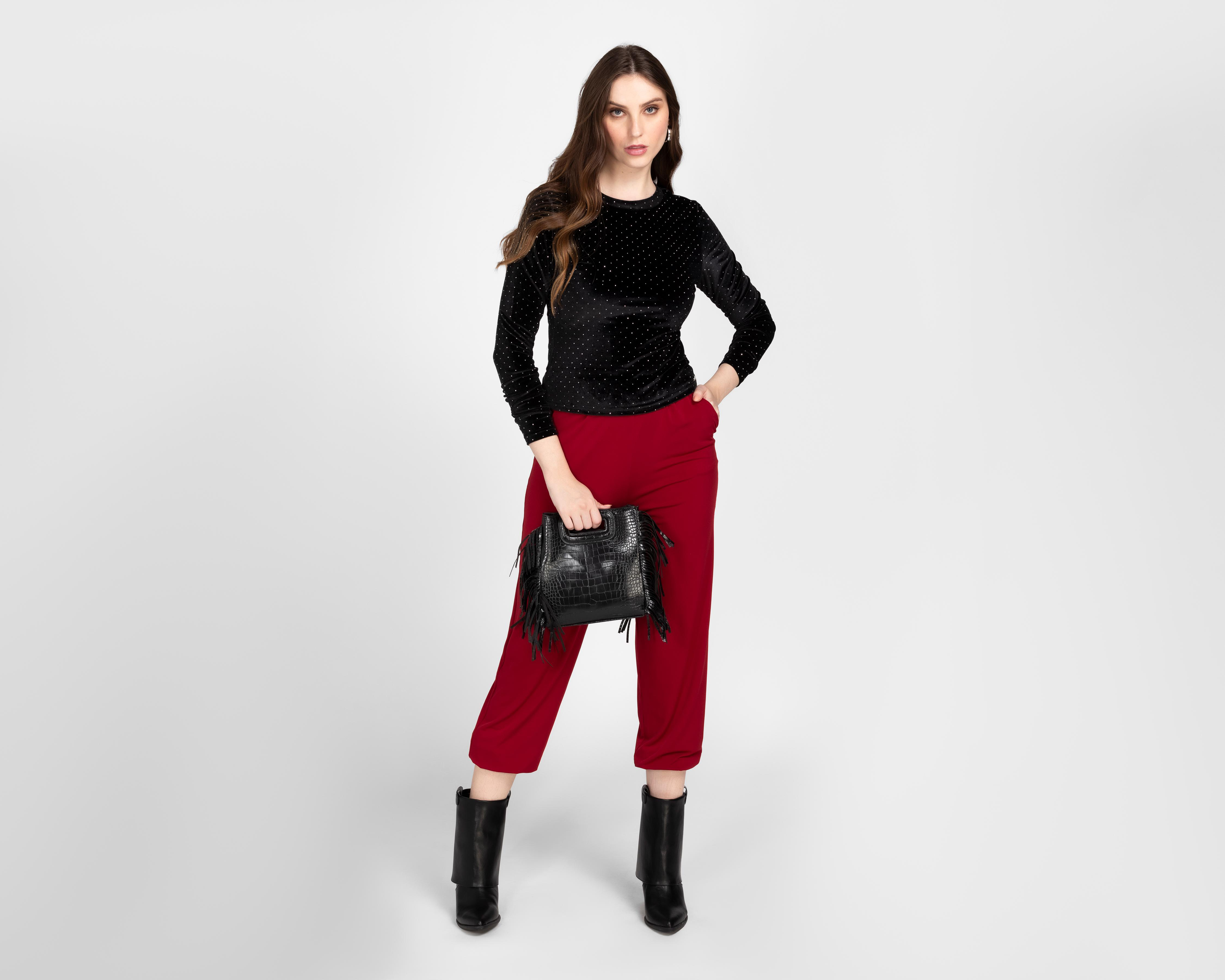 Foto 2 | Blusa Bebe Manga Larga para Mujer