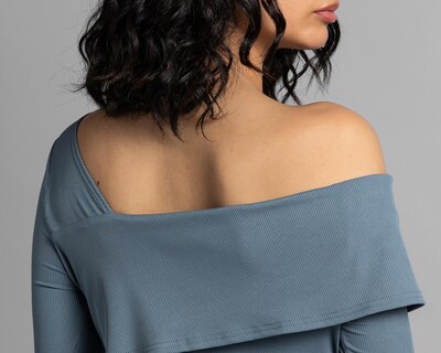 Foto 5 | Blusa Thinner Manga Larga con Holán