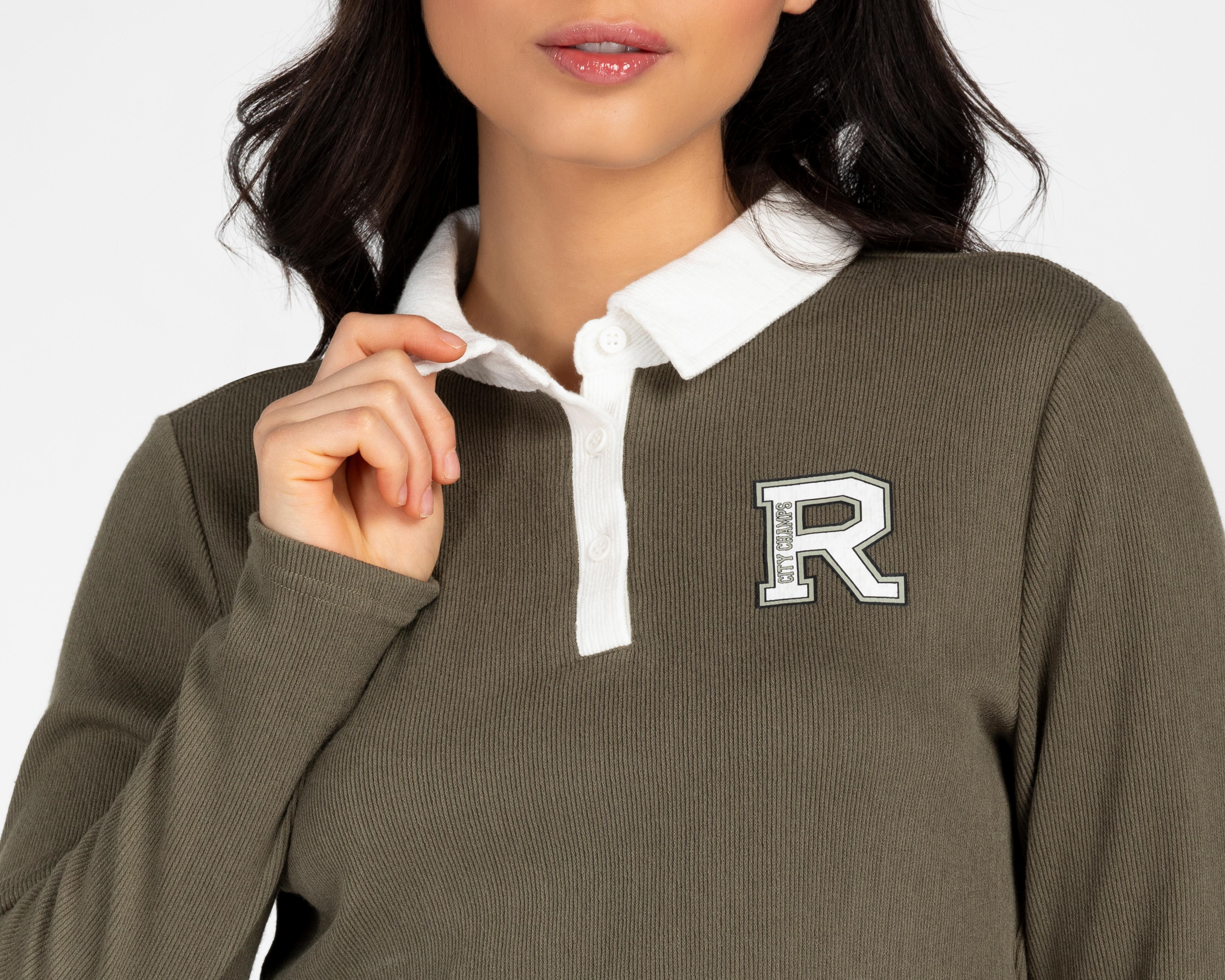 Foto 5 pulgar | Playera Refill Manga Larga para Mujer