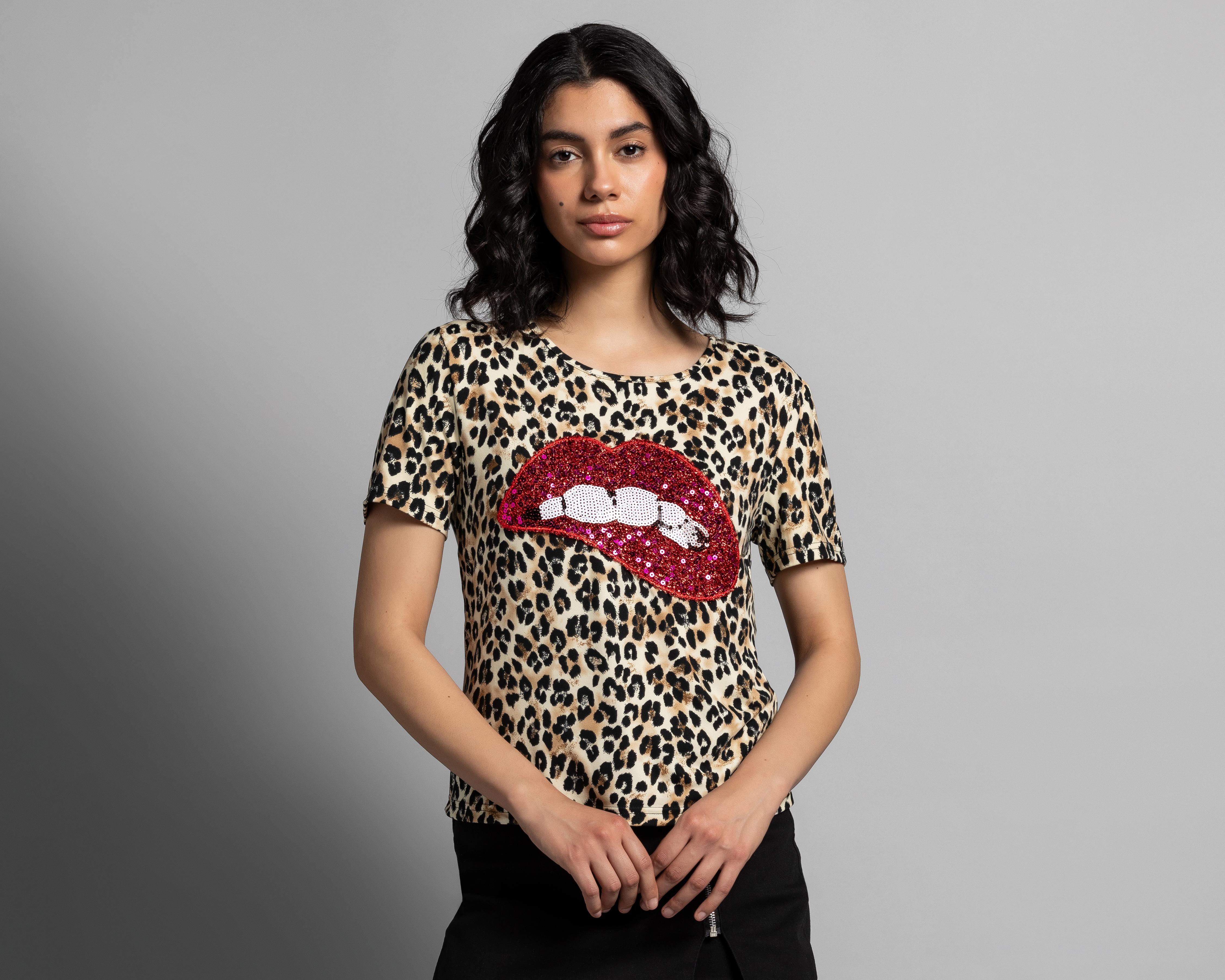 Playeras 2025 animal print