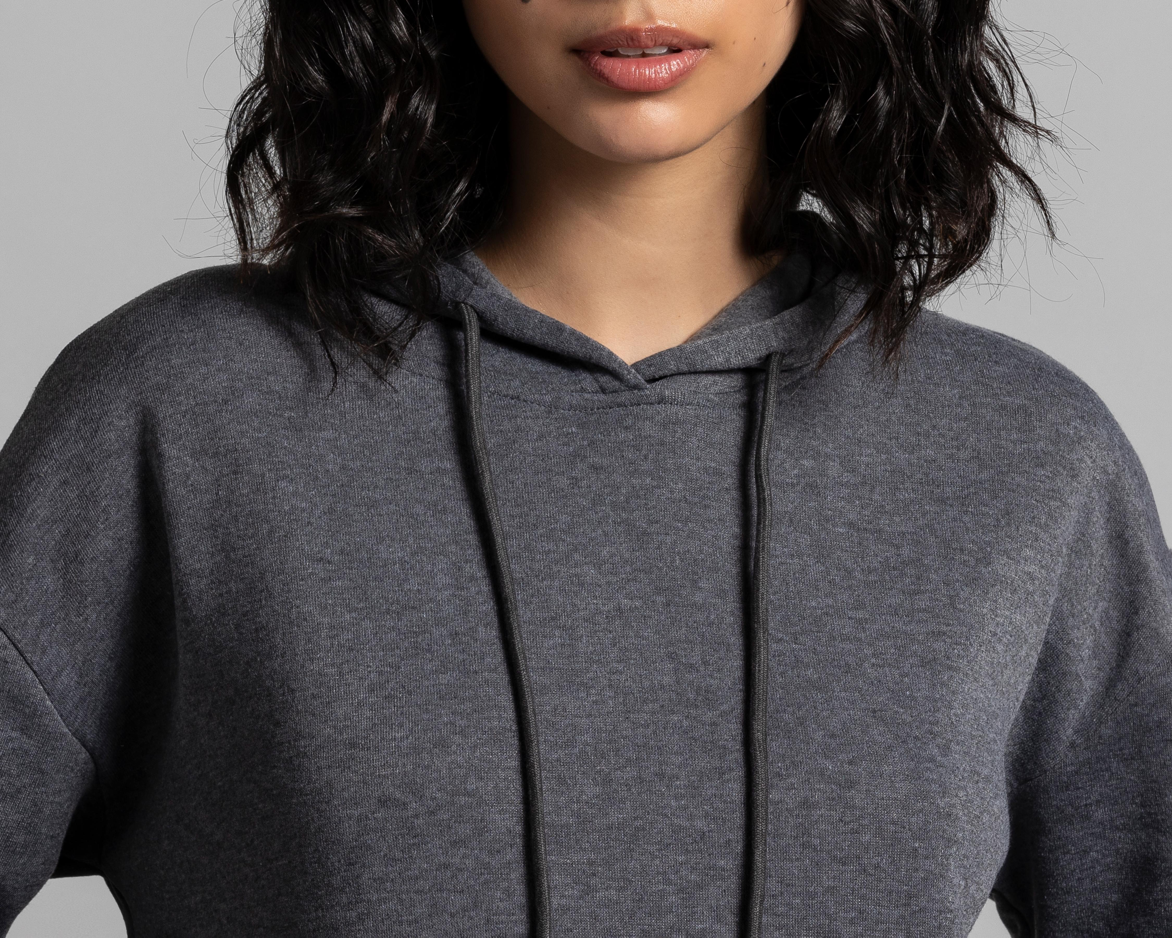 Foto 5 pulgar | Sudadera Thinner Gris con Gorro