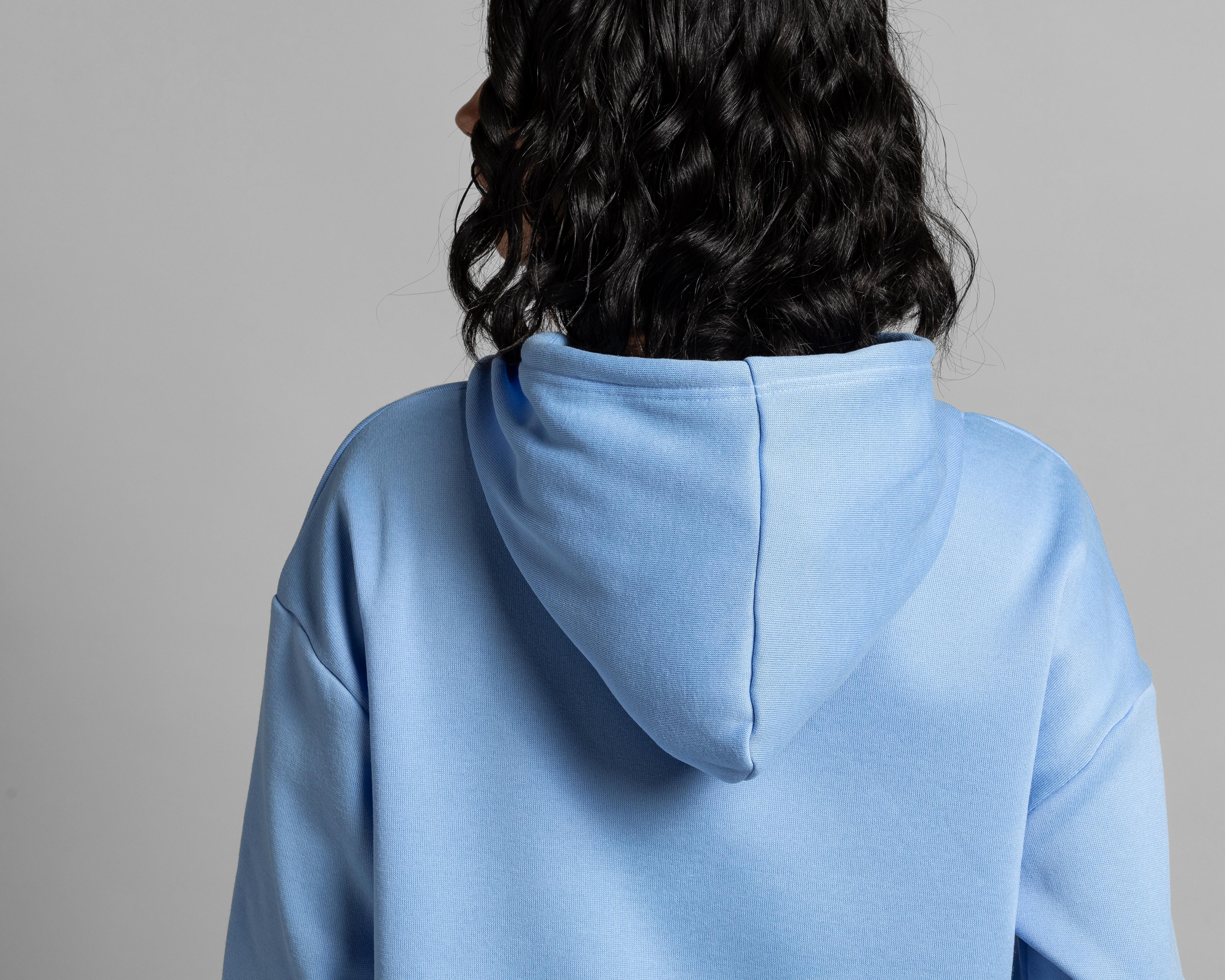 Foto 6 pulgar | Sudadera Thinner Azul con Gorro