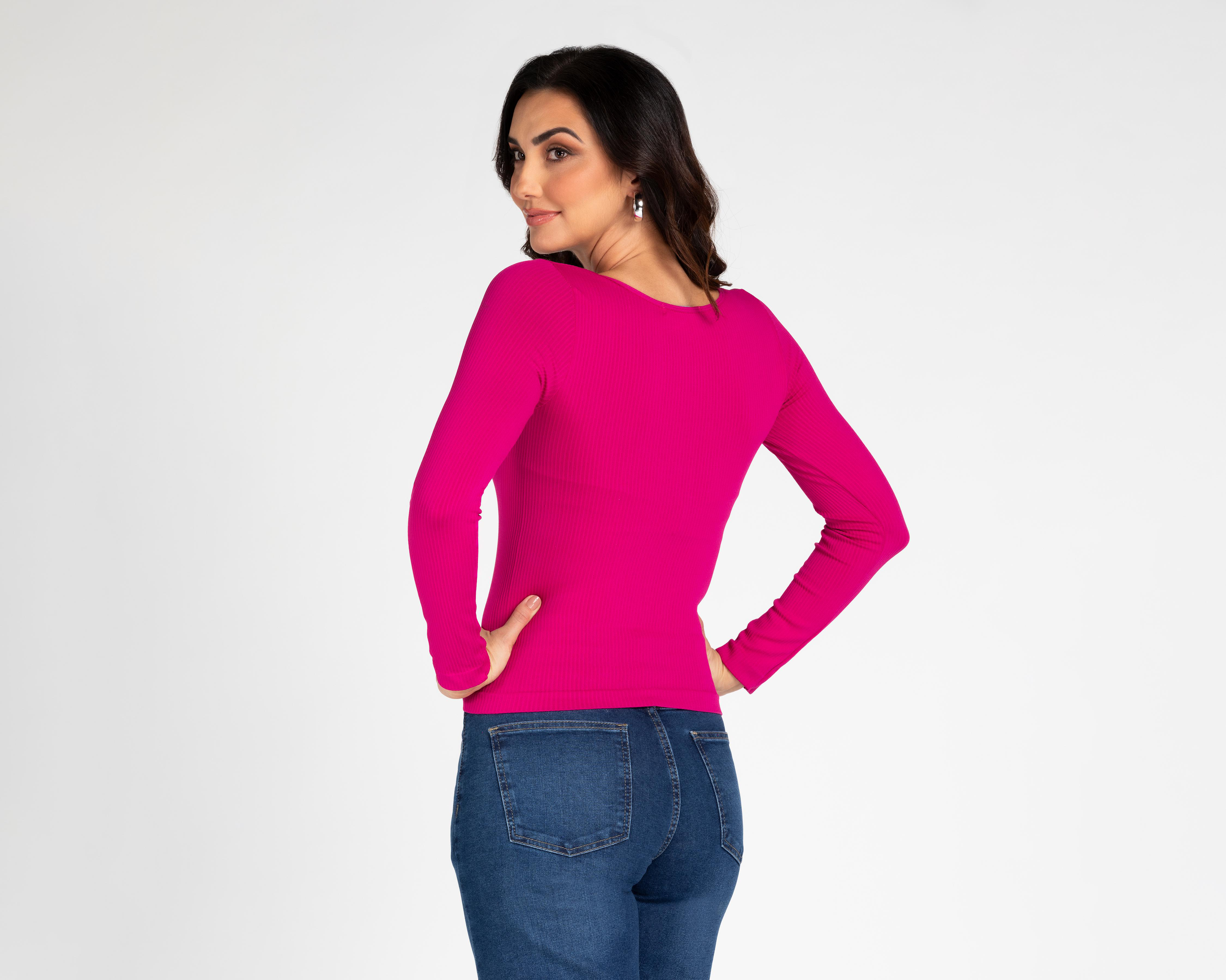 Foto 4 pulgar | Playera Bebe Manga Larga para Mujer