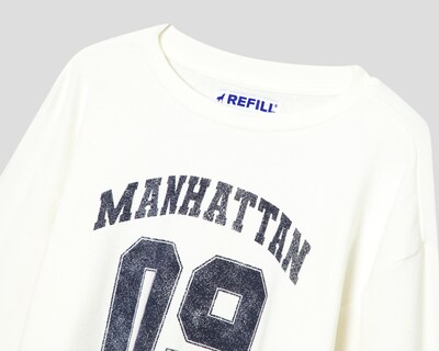 Foto 3 | Playera Refill Manga Larga para Mujer