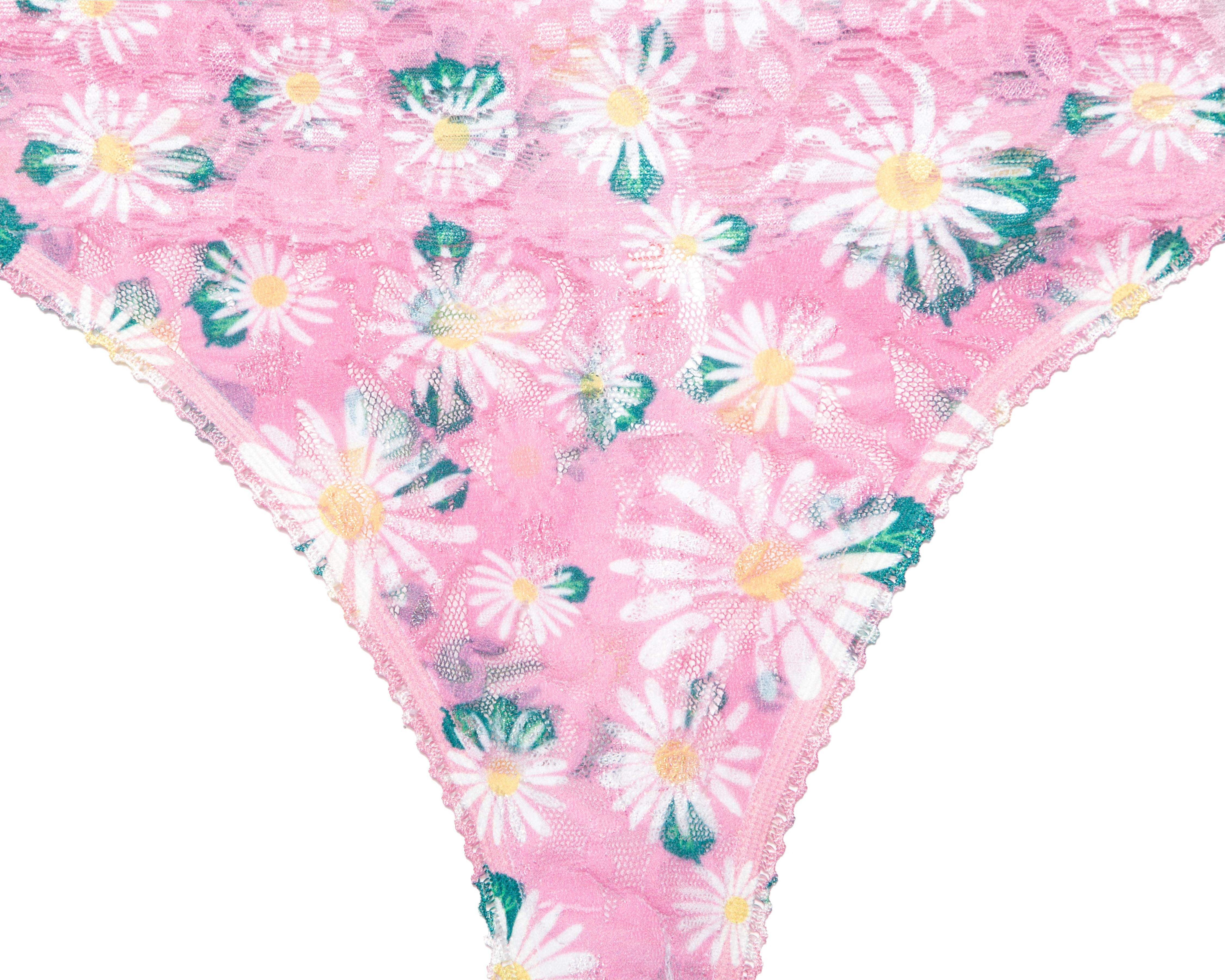 Foto 4 pulgar | Tanga con Encaje Lovest para Mujer 3 Piezas