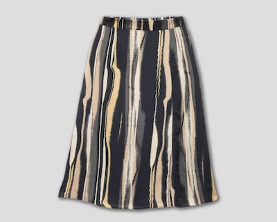 Foto 1 | Falda Midi Sahara Estampada para Mujer