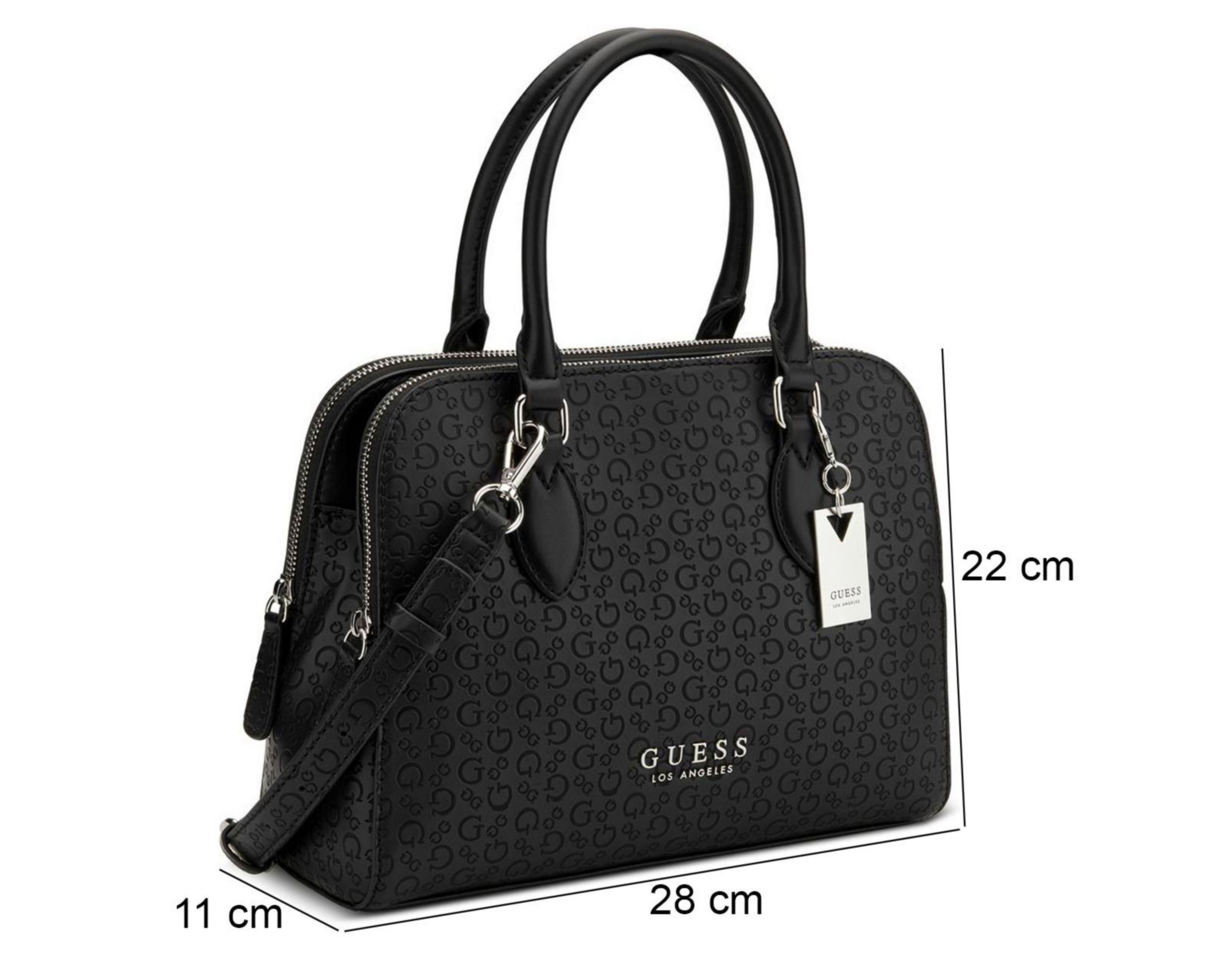 Foto 6 pulgar | Bolsa de Hombro Guess