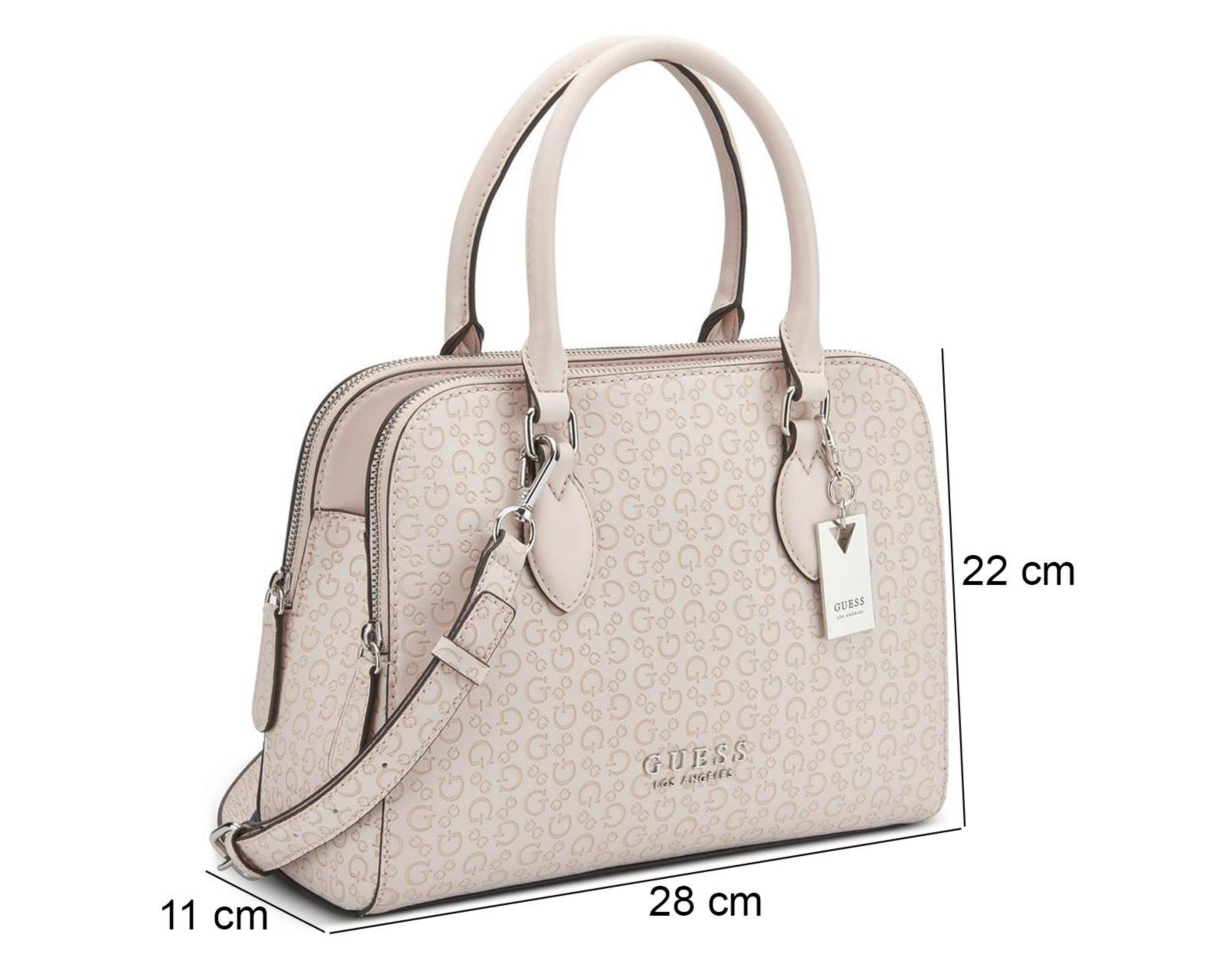 Foto 6 pulgar | Bolsa de Hombro Guess