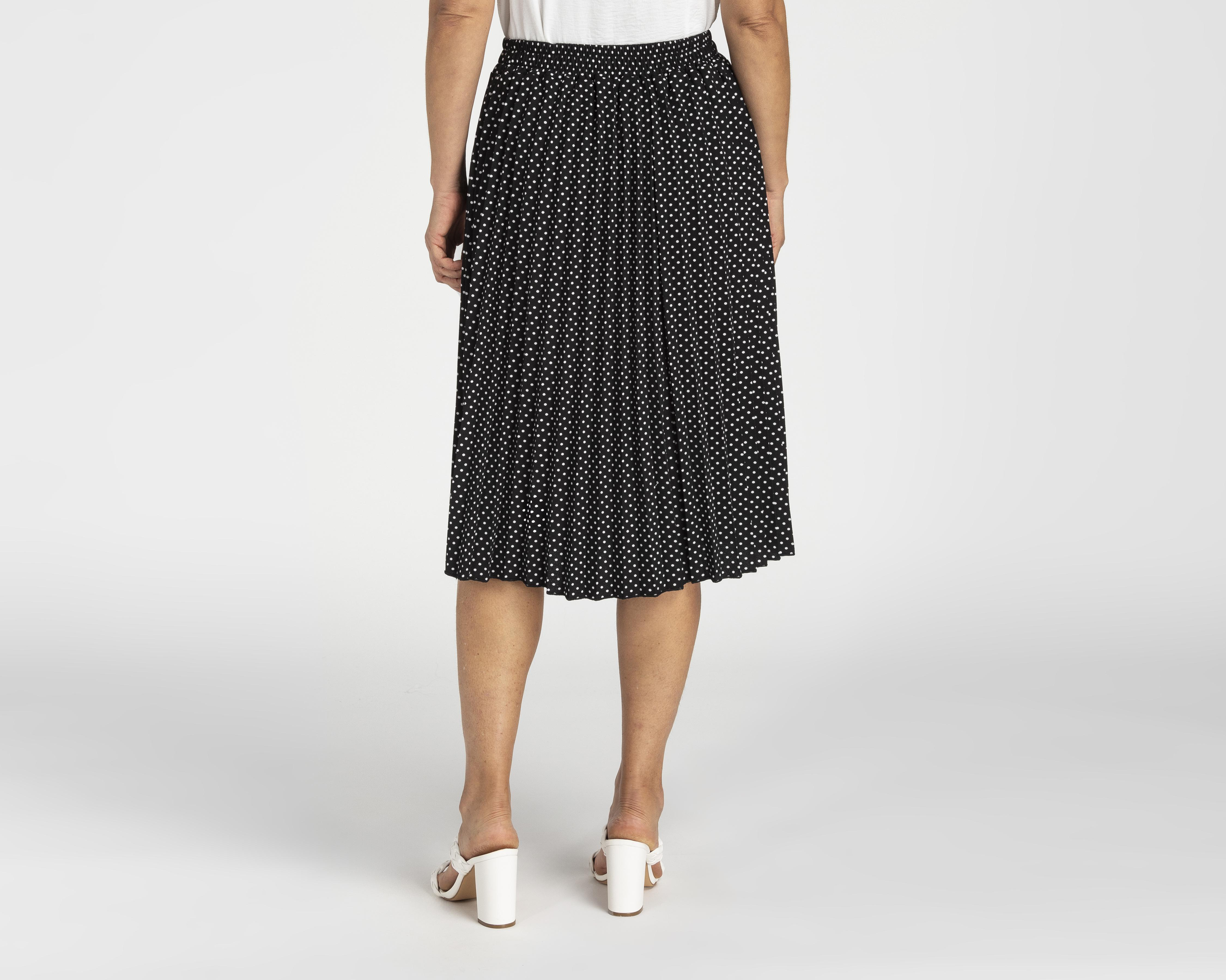 Foto 4 pulgar | Falda Midi Lady Sun Plisada