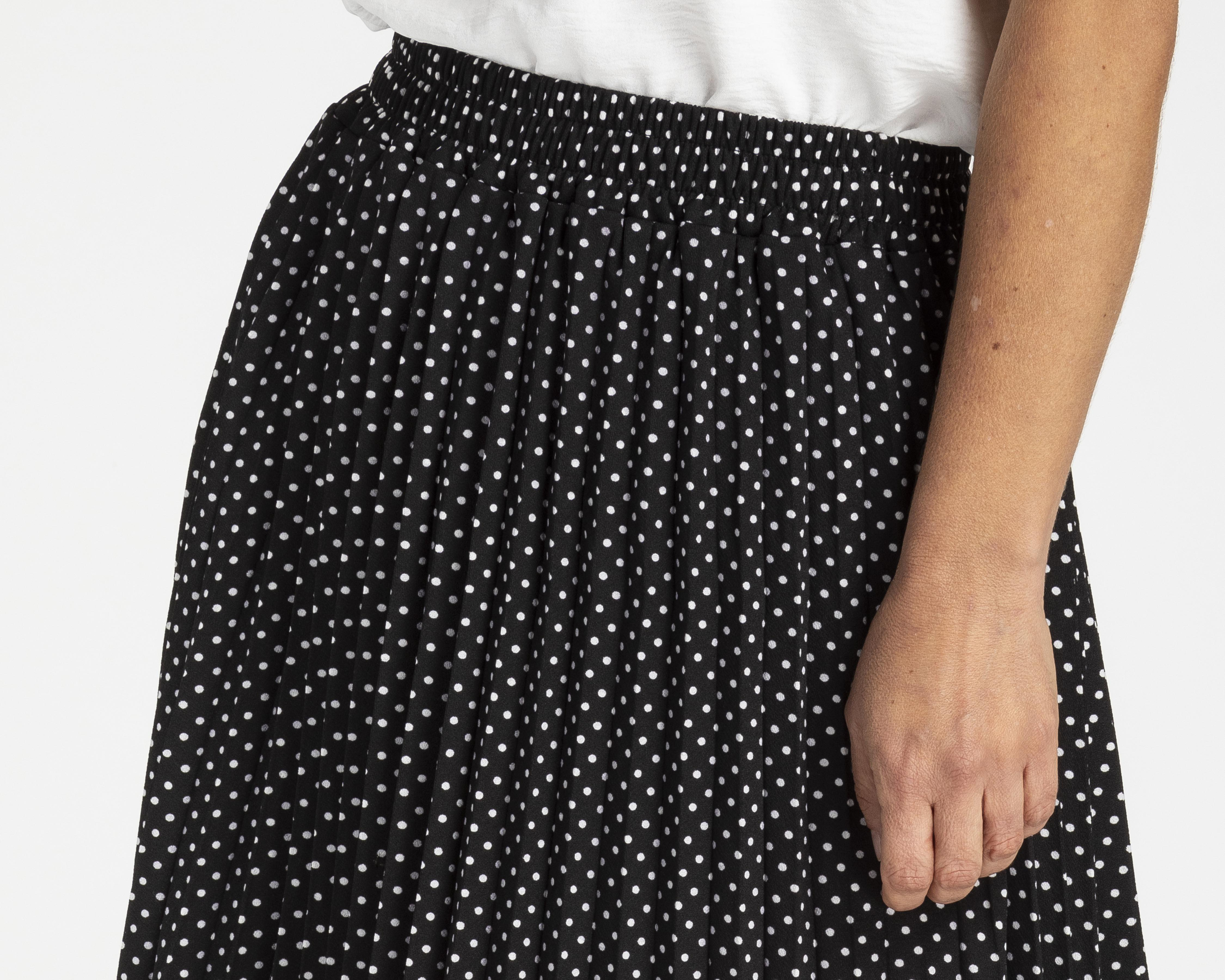 Foto 5 pulgar | Falda Midi Lady Sun Plisada