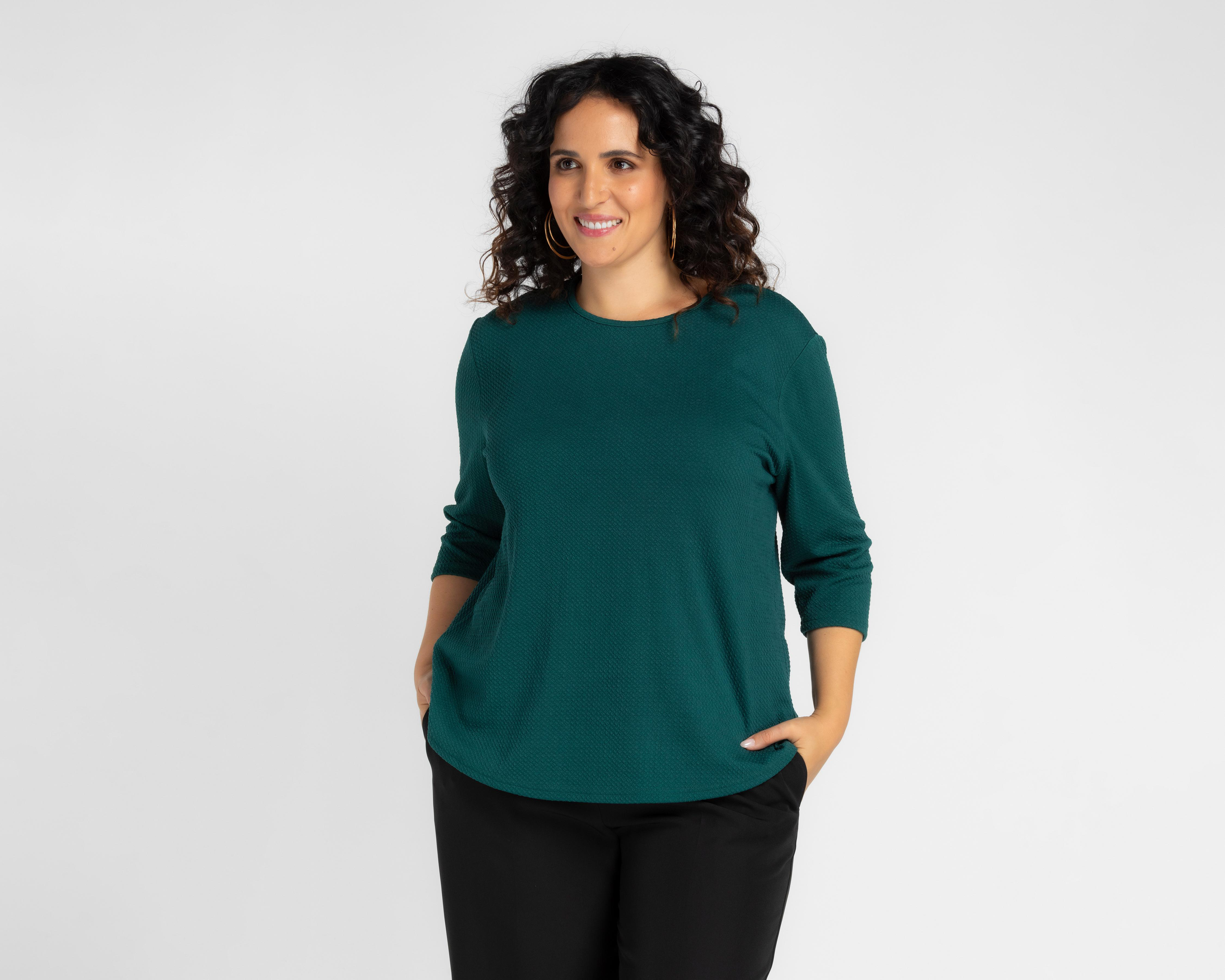 Foto 2 pulgar | Blusa Lady Sun Verde para Mujer