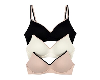Foto 1 | Brasier Seamless Beauty Secret Media Copa 3 Piezas