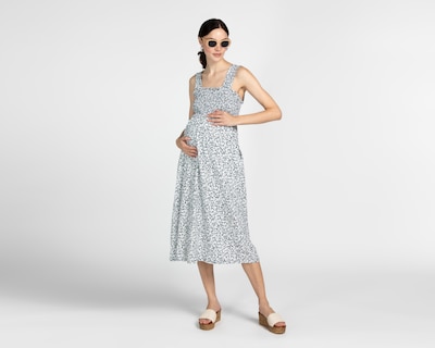 Foto 2 | Vestido de Maternidad Mamá Bella Azul