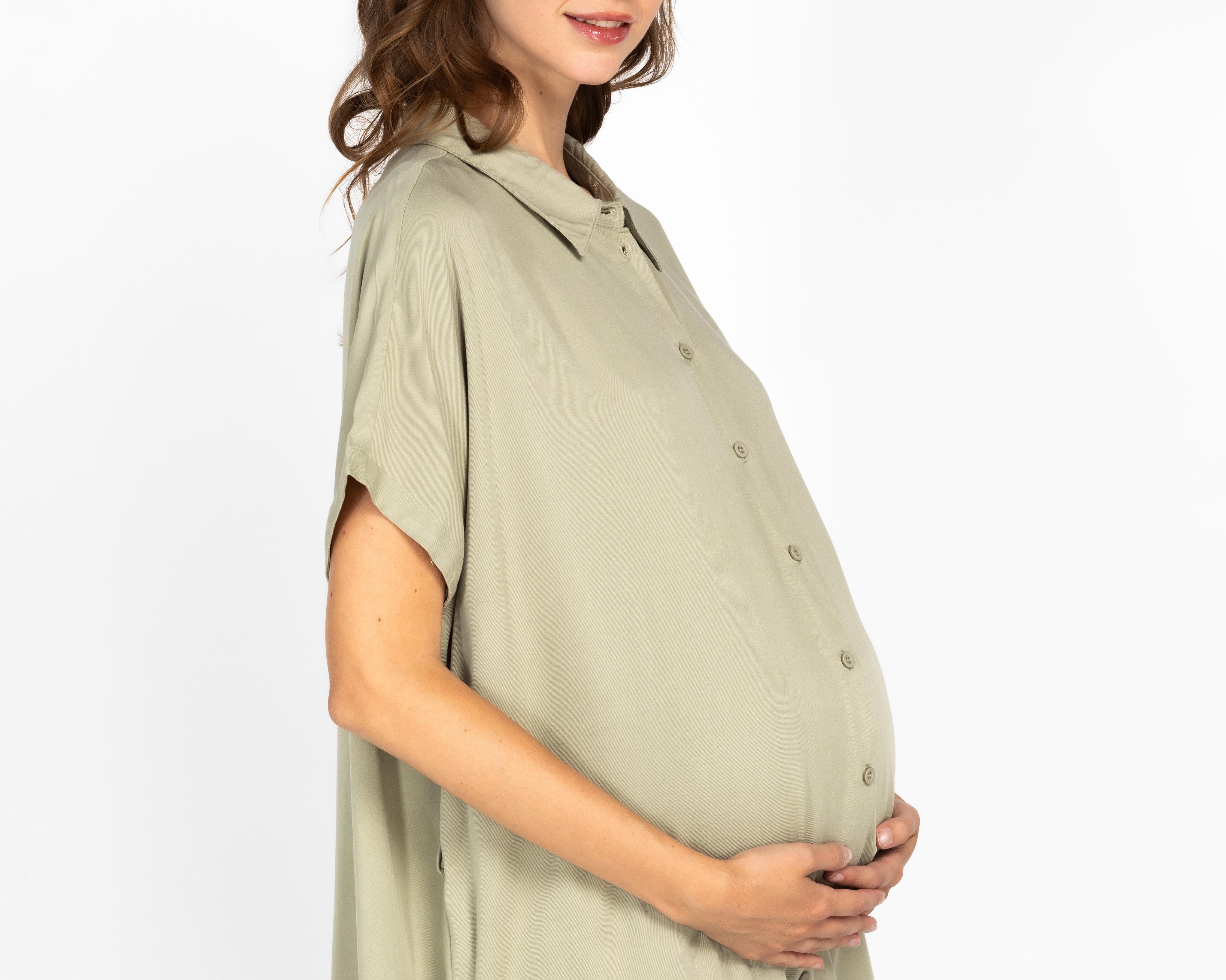 Foto 5 pulgar | Blusa de Maternidad Mamá Bella con Botones