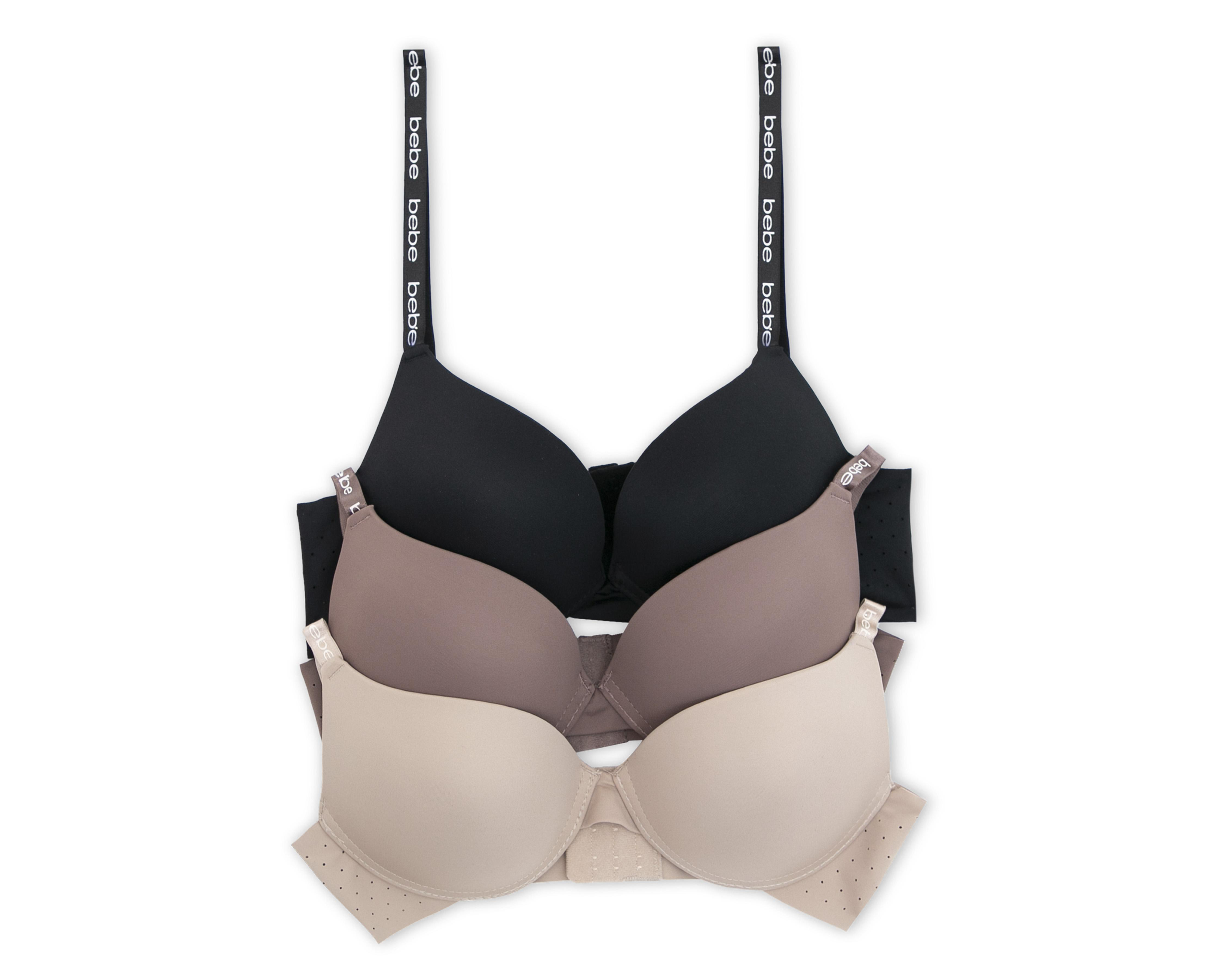 Brasier con Varilla Bebe Copa Completa para Mujer 3 Piezas