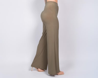 Foto 2 | Pantalón de Vestir Strona Verde Olivo para Mujer