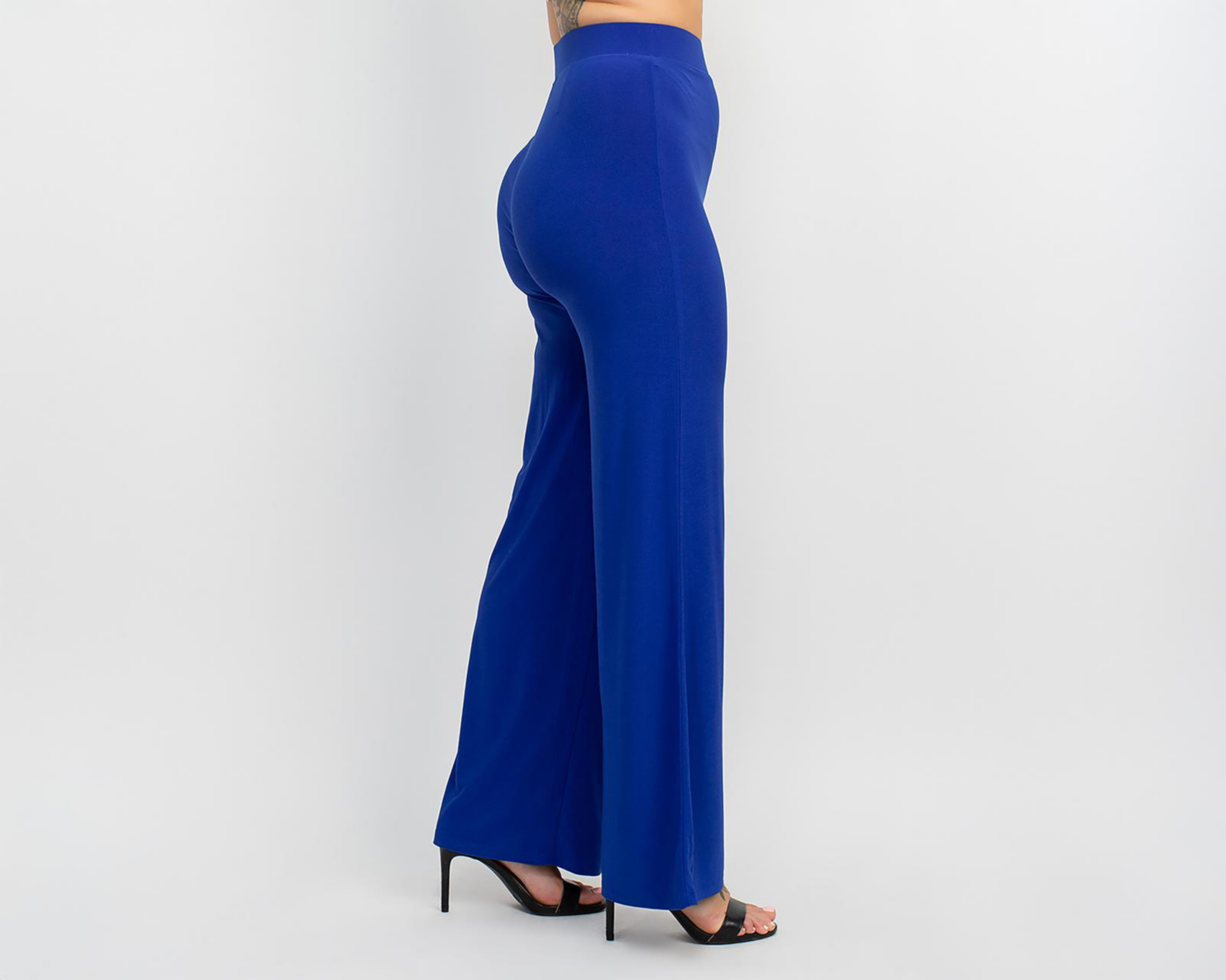 Foto 3 pulgar | Pantalón de Vestir Strona Azul para Mujer