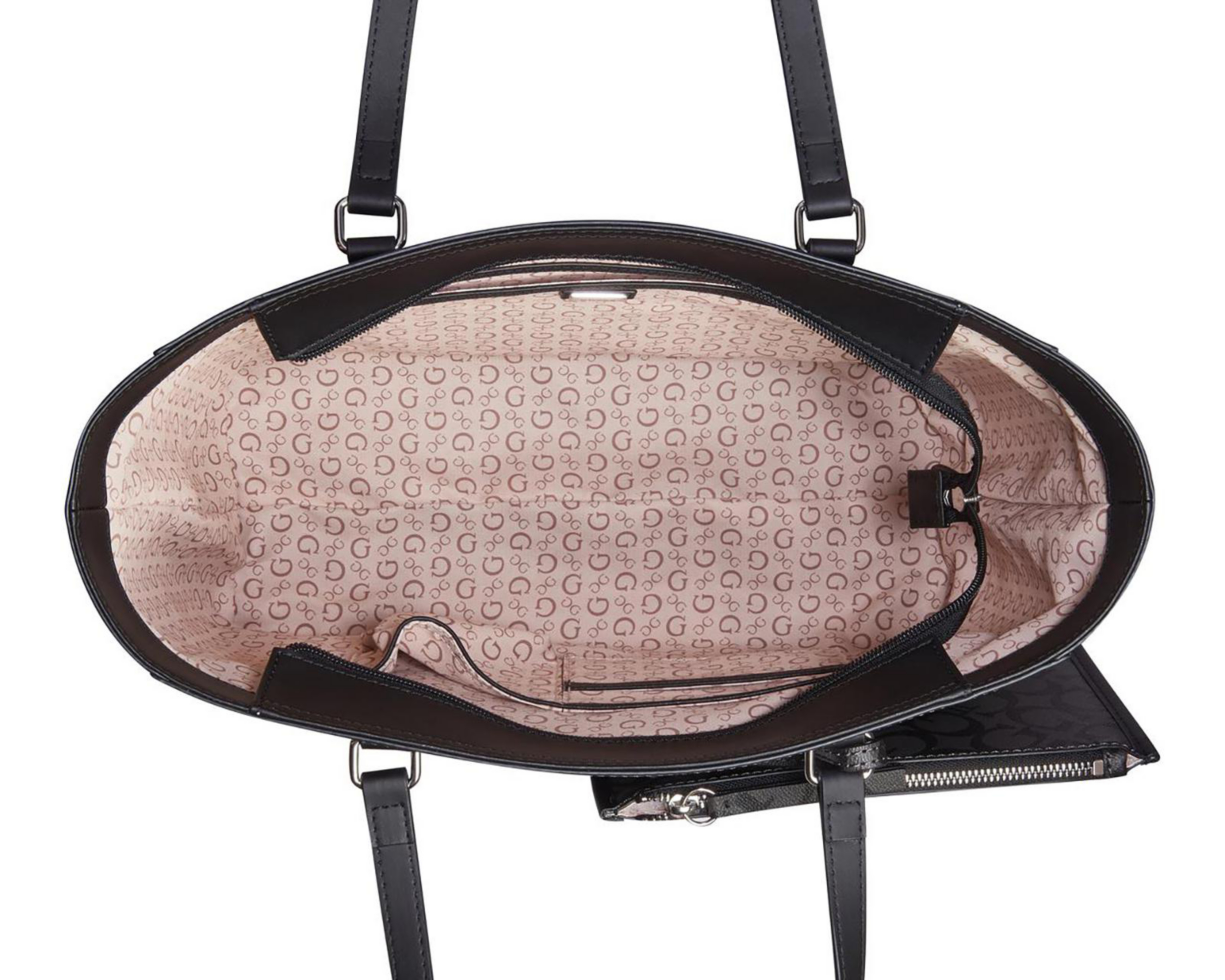 Foto 5 pulgar | Bolsa de Hombro Guess Delphine con Monedero