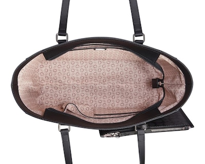 Foto 4 | Bolsa de Hombro Guess Delphine con Monedero
