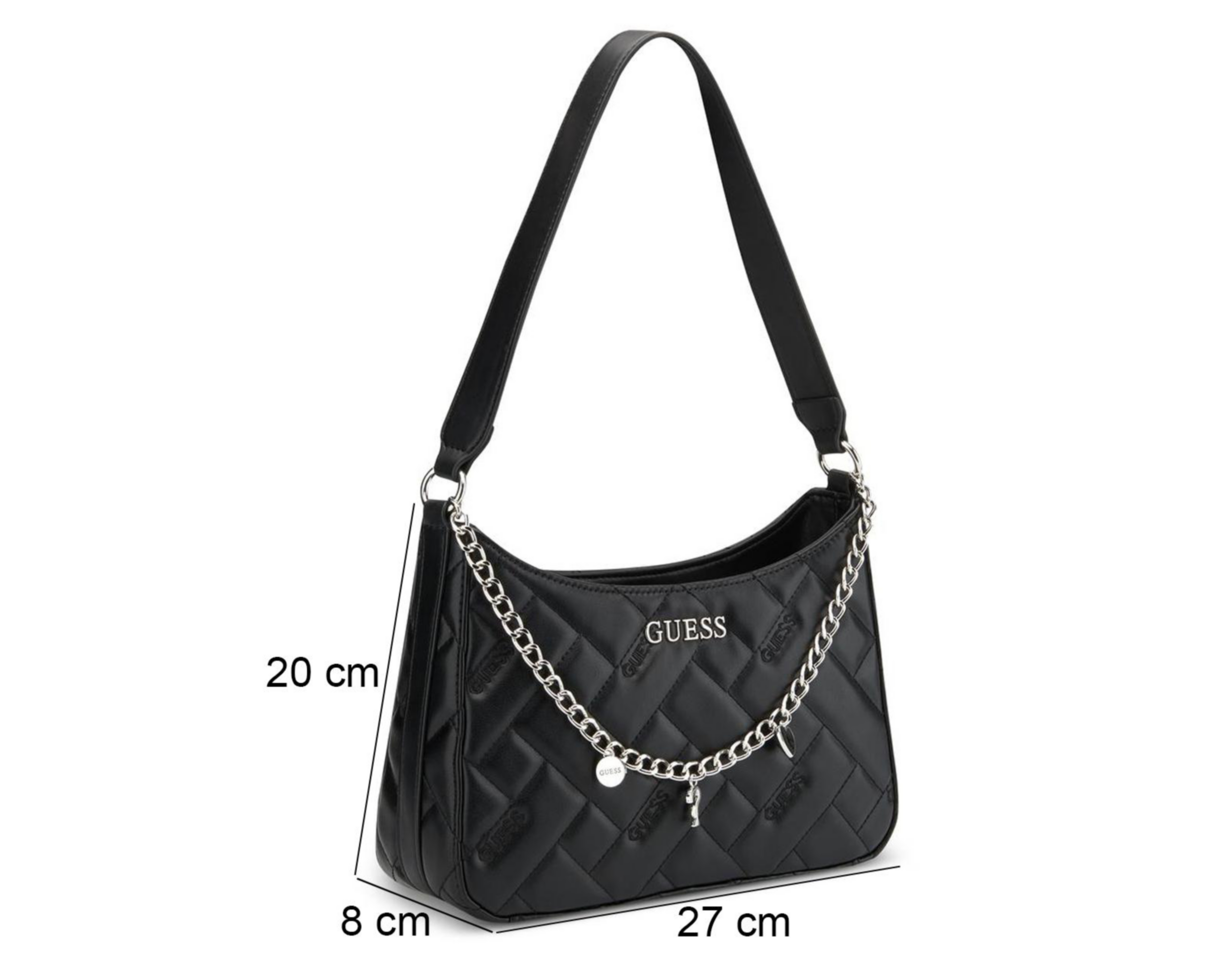 Foto 6 pulgar | Bolsa de Hombro Guess Tana