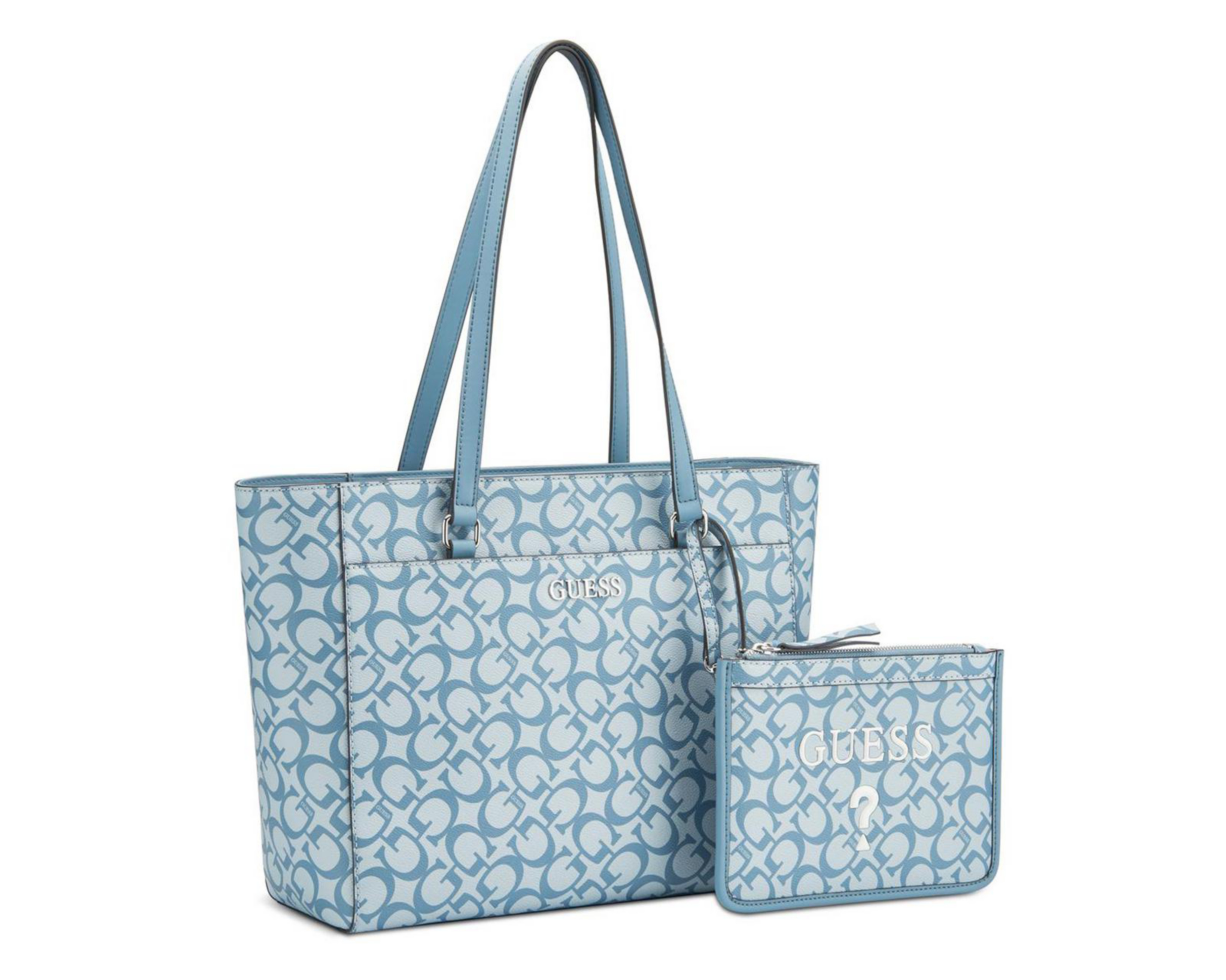 Foto 2 | Bolsa de Hombro Guess con Monedero