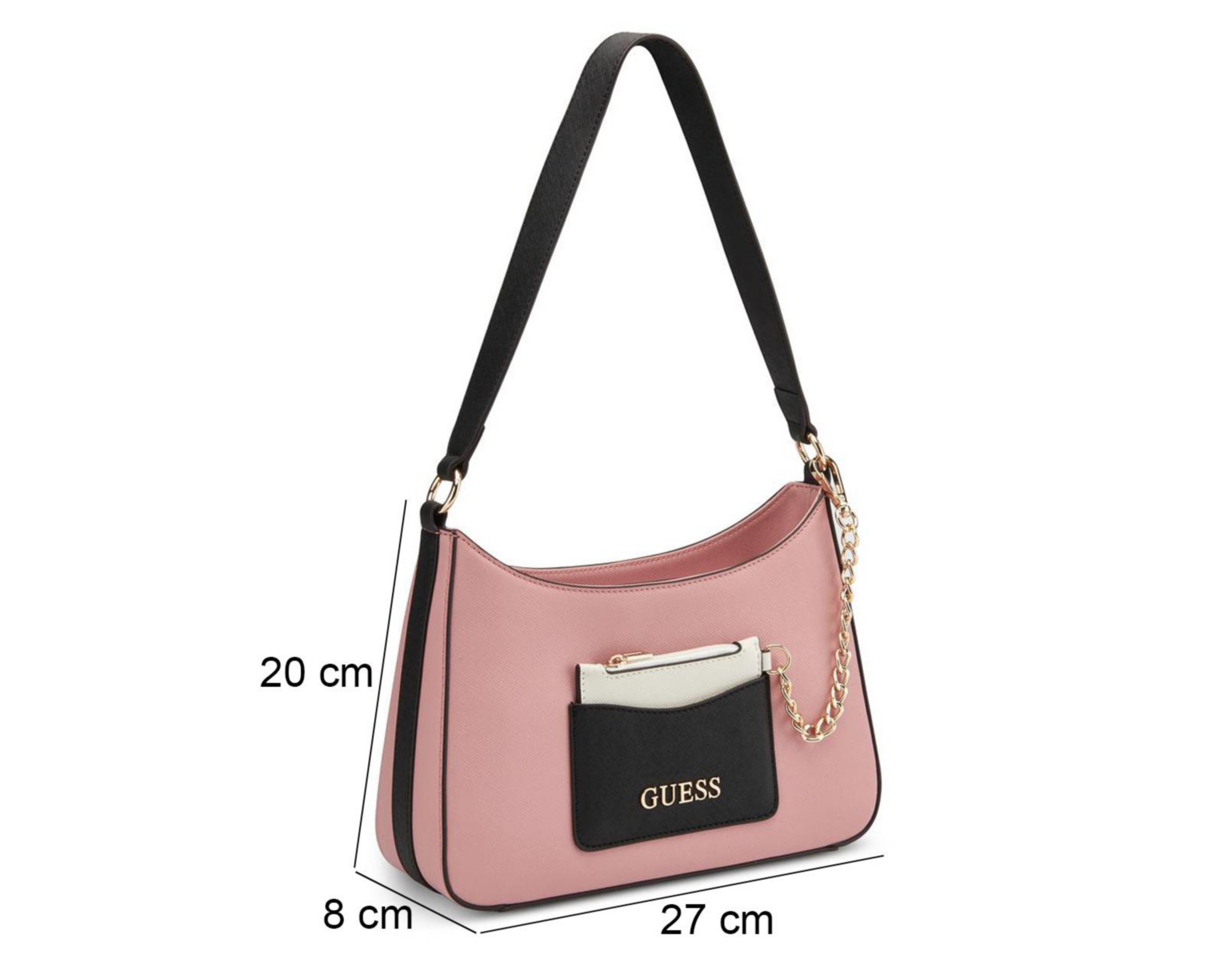 Foto 6 pulgar | Bolsa de Hombro Guess con Monedero