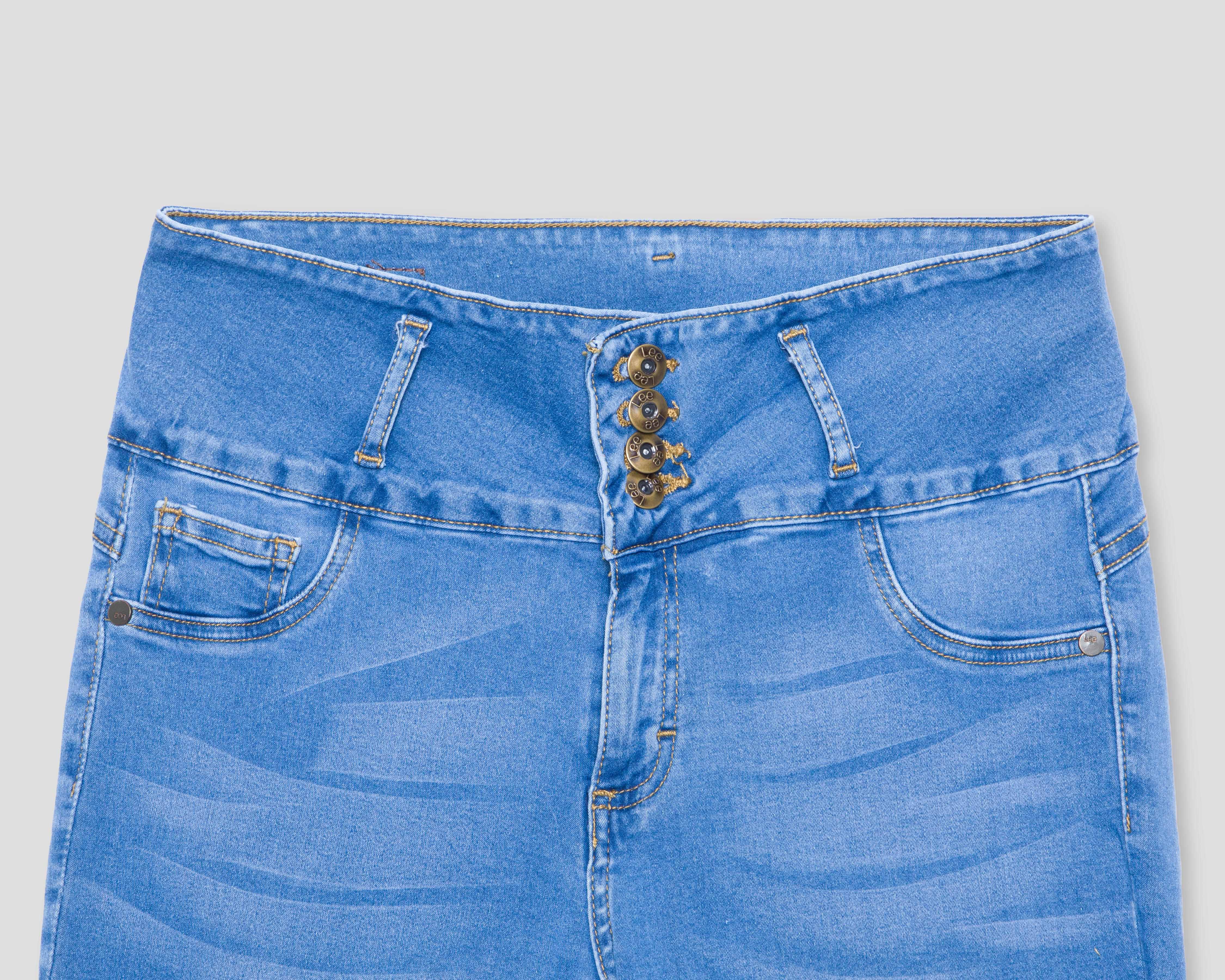 Foto 4 pulgar | Jeans Skinny Lee Vintage para Mujer