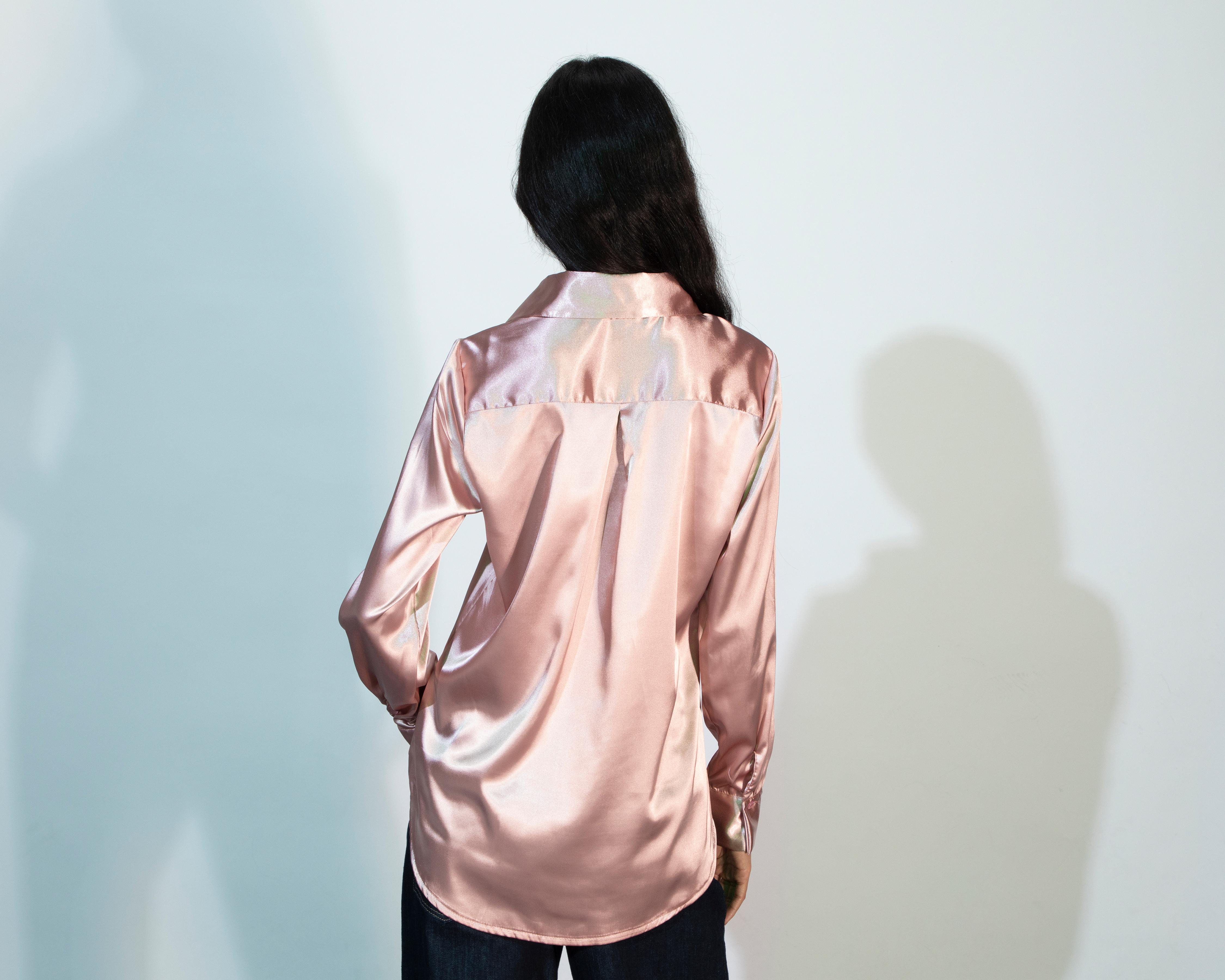 Foto 4 pulgar | Camisa Strona Manga Larga para Mujer