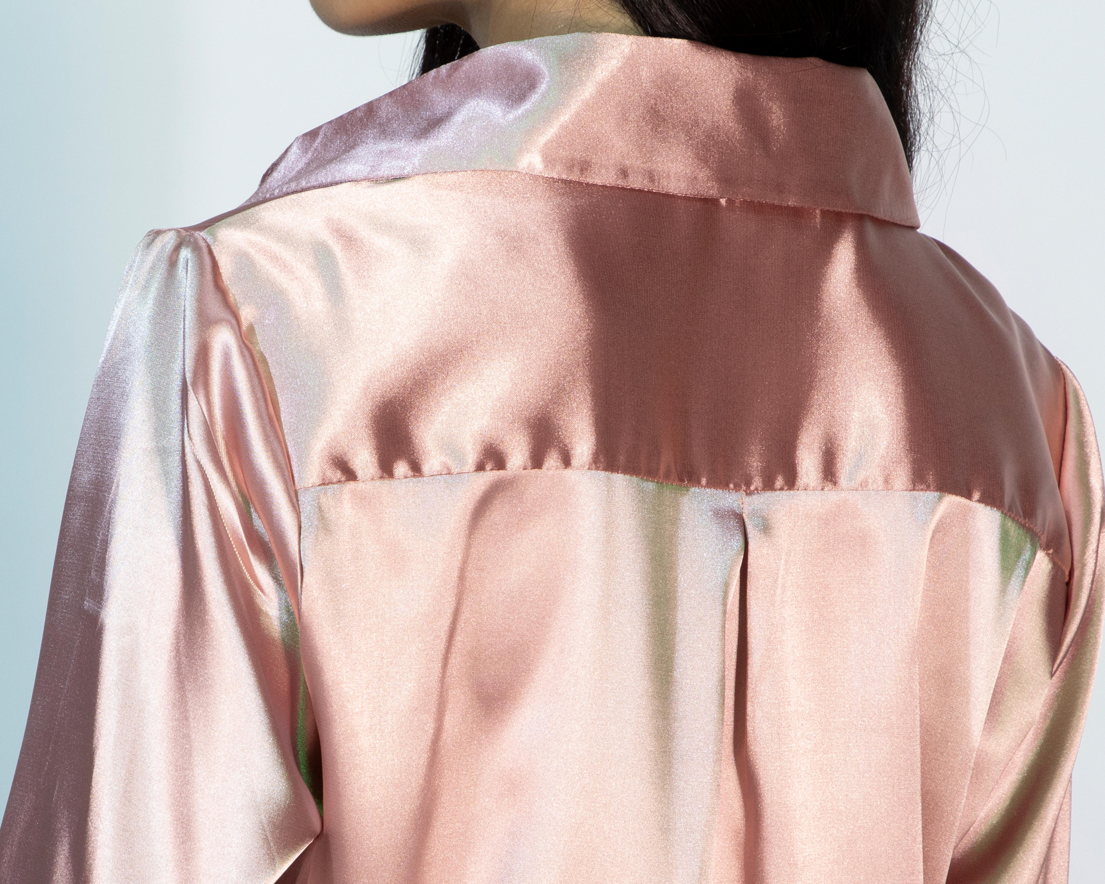 Foto 6 pulgar | Camisa Strona Manga Larga para Mujer
