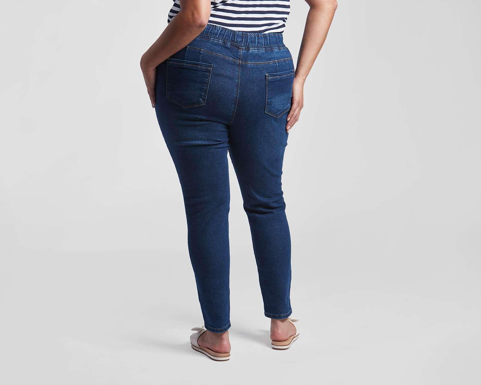 Foto 5 | Jeans Sahara Jogger Azul