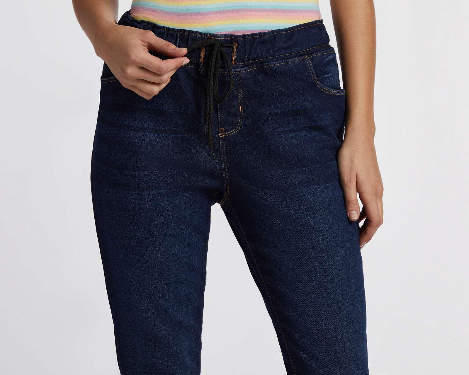 Foto 6 | Jeans Sahara Jogger Azul