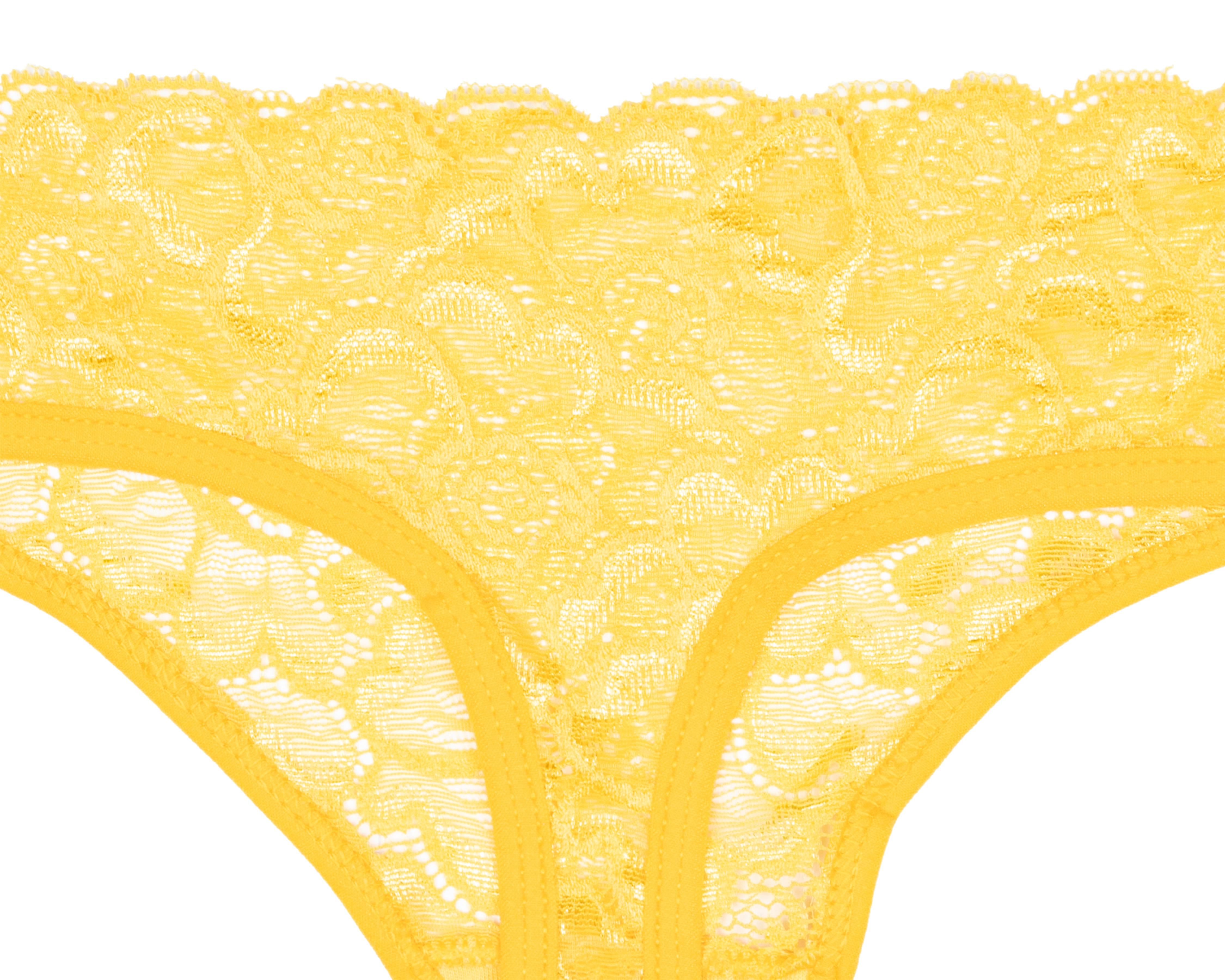 Foto 3 | Tanga de Encaje Finess para Mujer