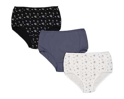 Foto 1 | Pantaleta Estampada Emociones para Mujer 3 Piezas
