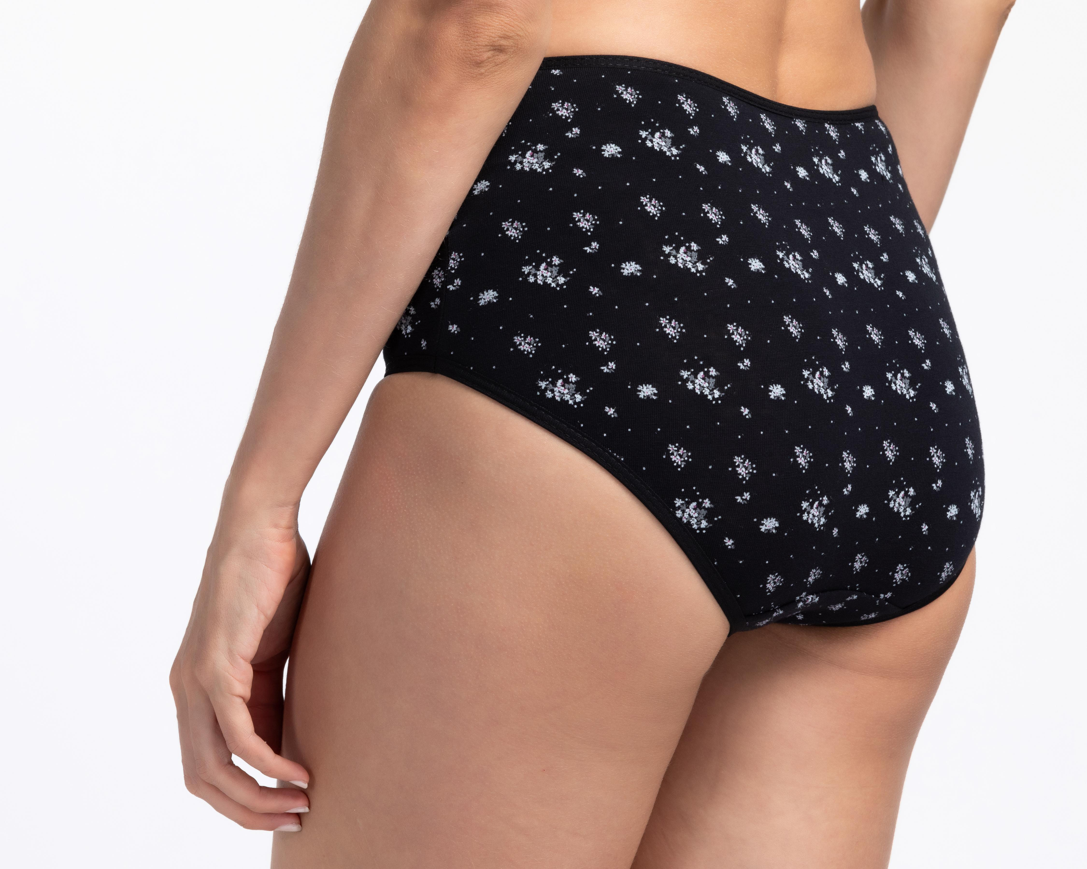 Foto 4 pulgar | Pantaleta Estampada Emociones para Mujer 3 Piezas