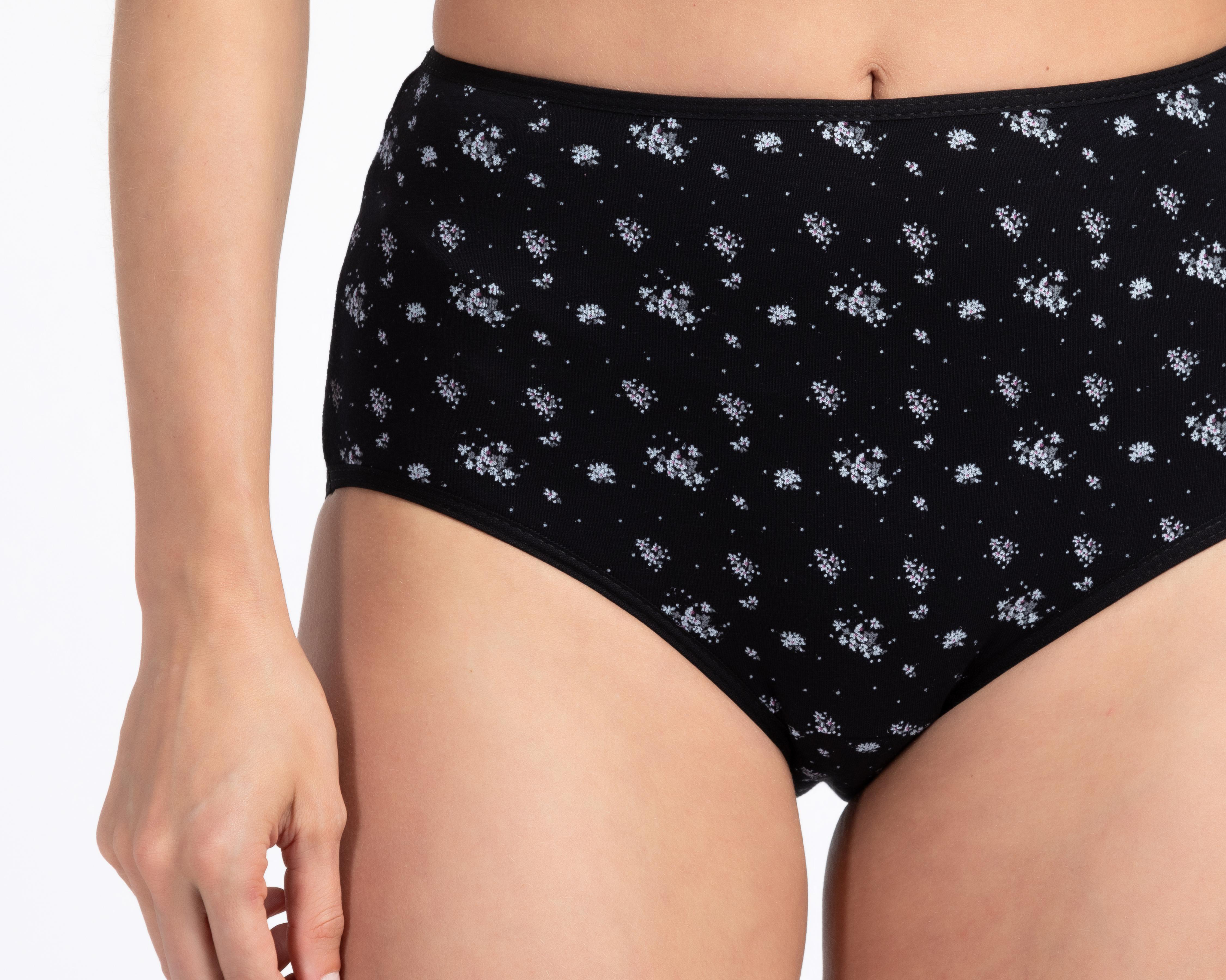 Foto 5 pulgar | Pantaleta Estampada Emociones para Mujer 3 Piezas