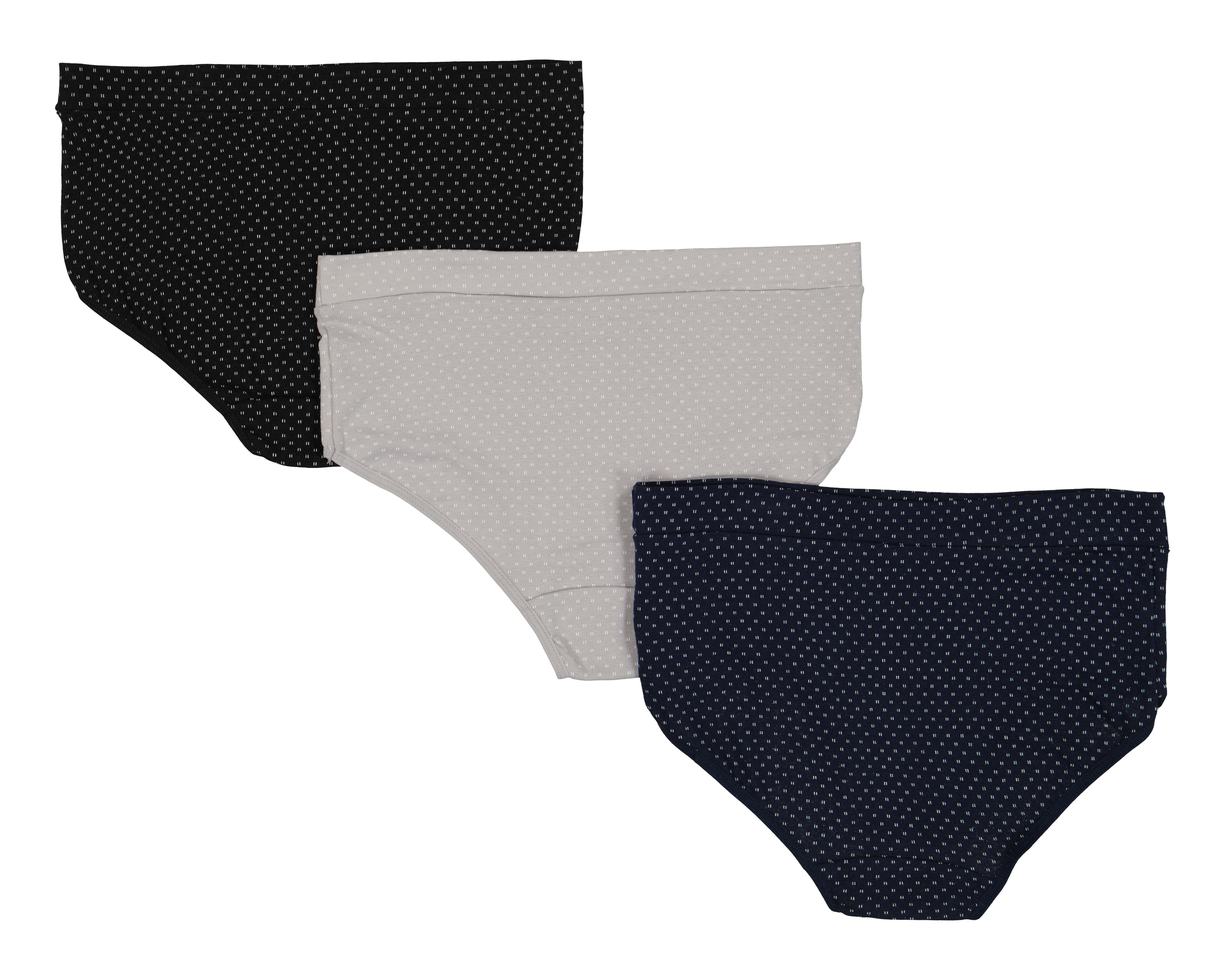 Foto 3 pulgar | Pantaleta Estampada Emociones para Mujer 3 Piezas