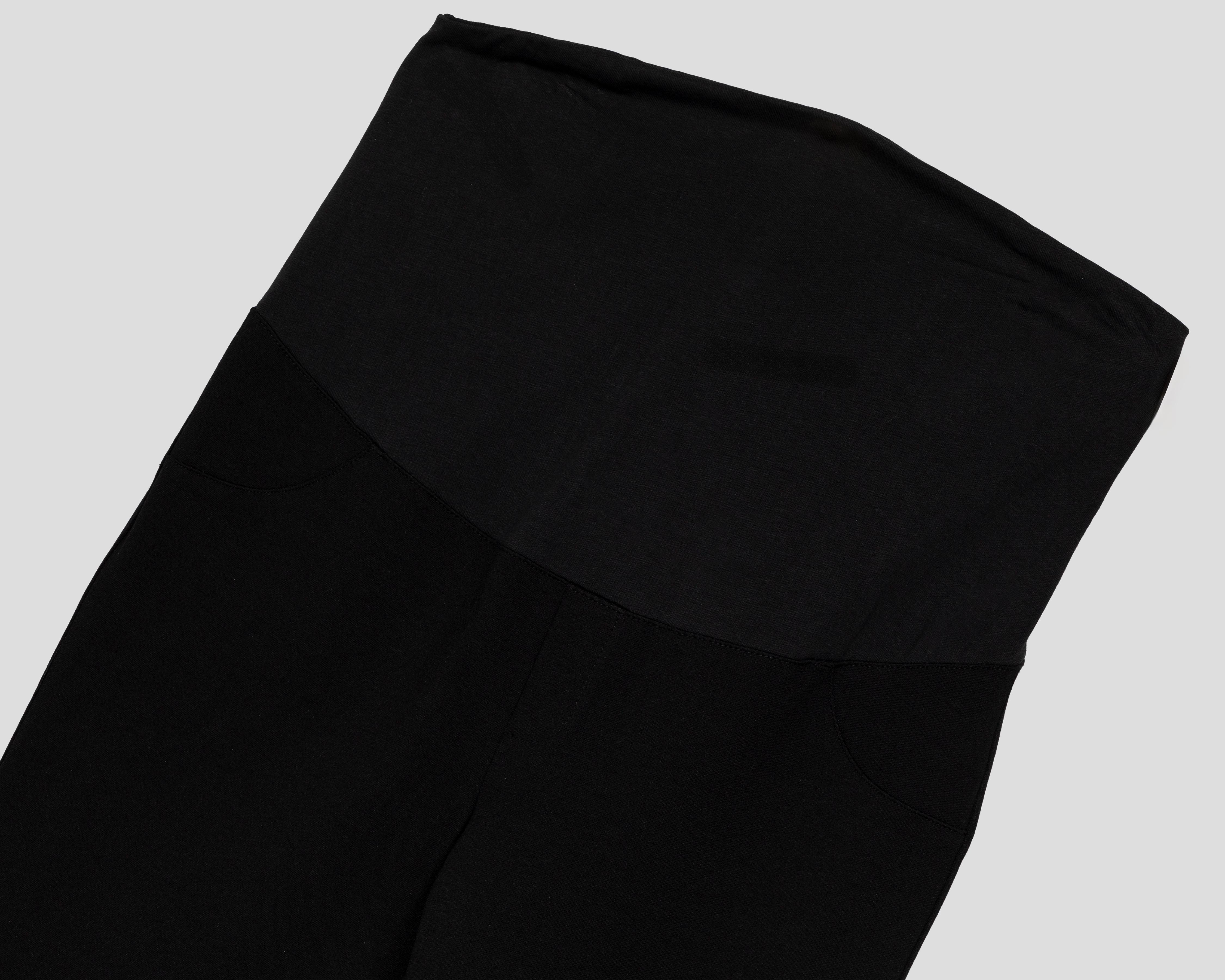 Foto 4 pulgar | Leggings de Maternidad Negro Mamá Bella